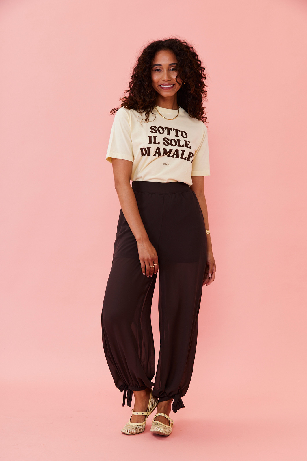 CALÇA ALADIM MARROM CALÇA ALADIM MARROM