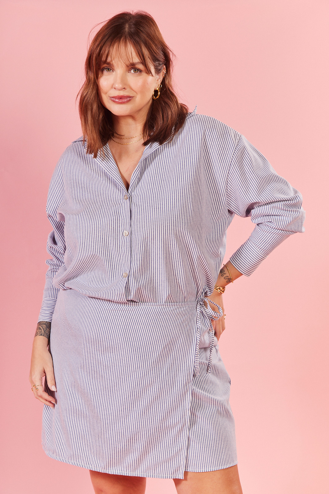 MACAQUINHO CAPRI LISTRADO AZUL MACAQUINHO CAPRI LISTRADO AZUL