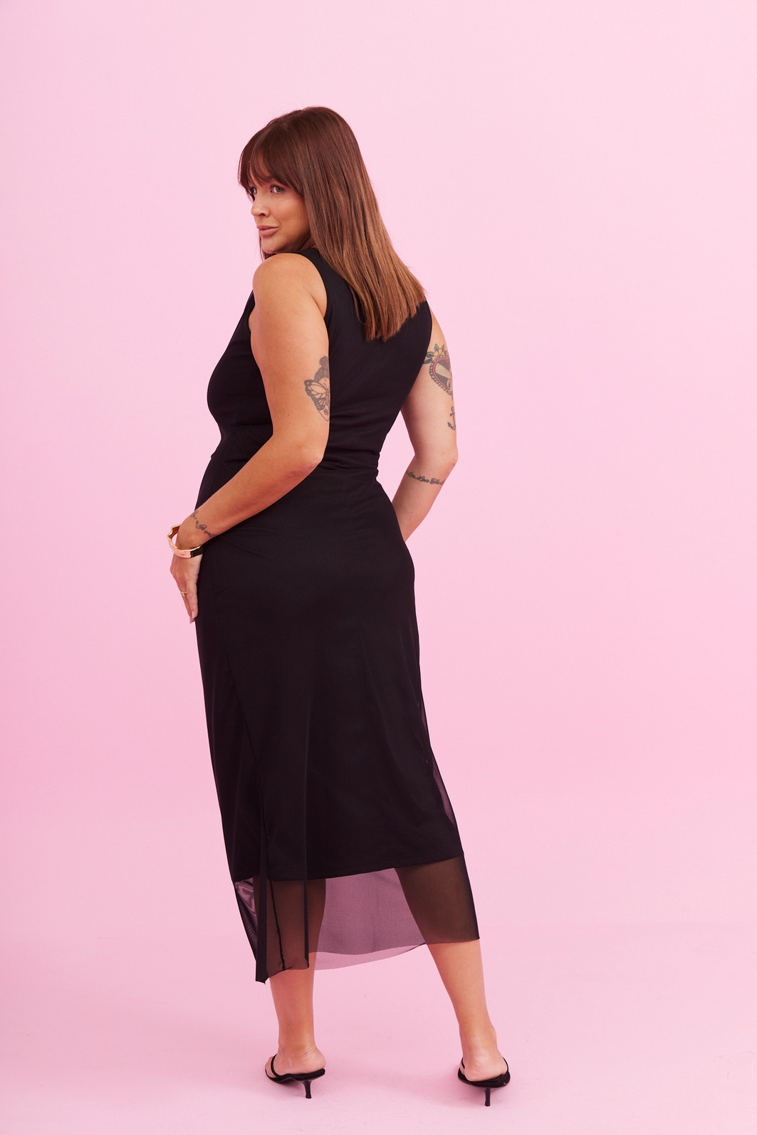 VESTIDO TULE LUANA PRETO VESTIDO TULE LUANA PRETO