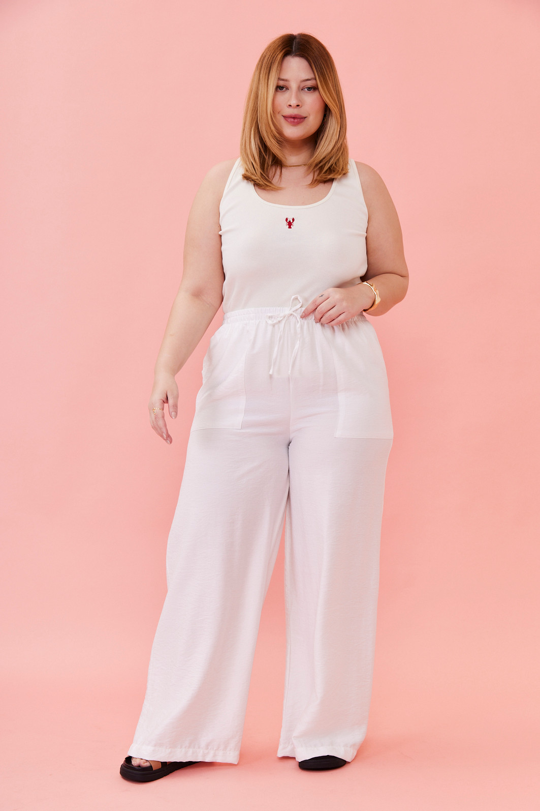 CALCA BRENDA OFF WHITE CALCA BRENDA OFF WHITE