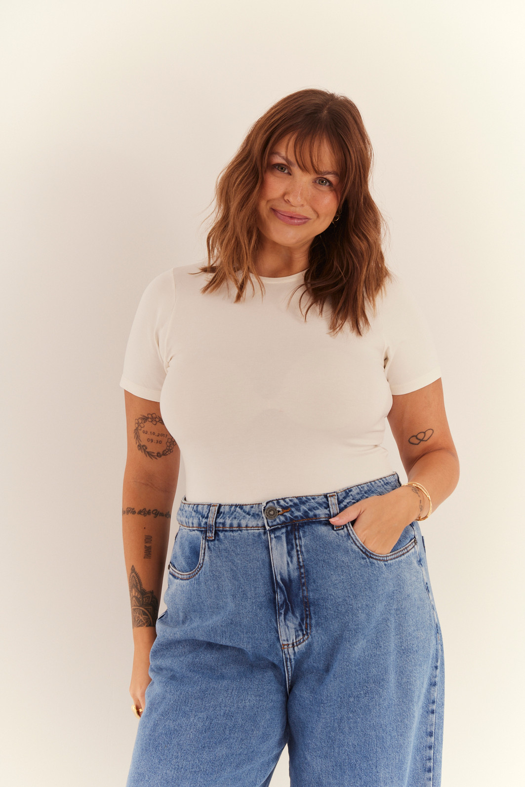 Blusa Cropped Aliza OFF WHITE Blusa Cropped Aliza OFF WHITE