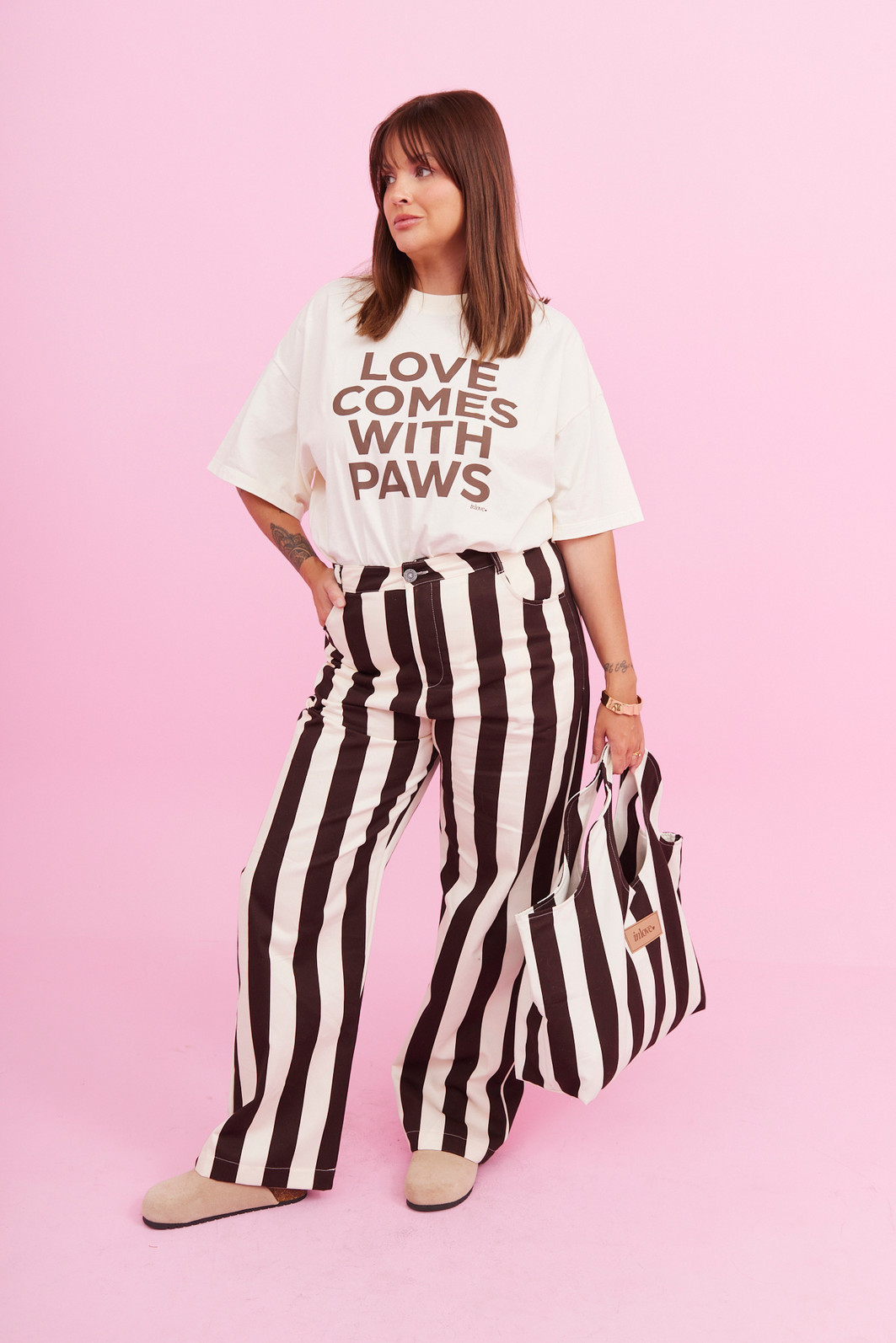 CALÇA MANUELA LISTRADO