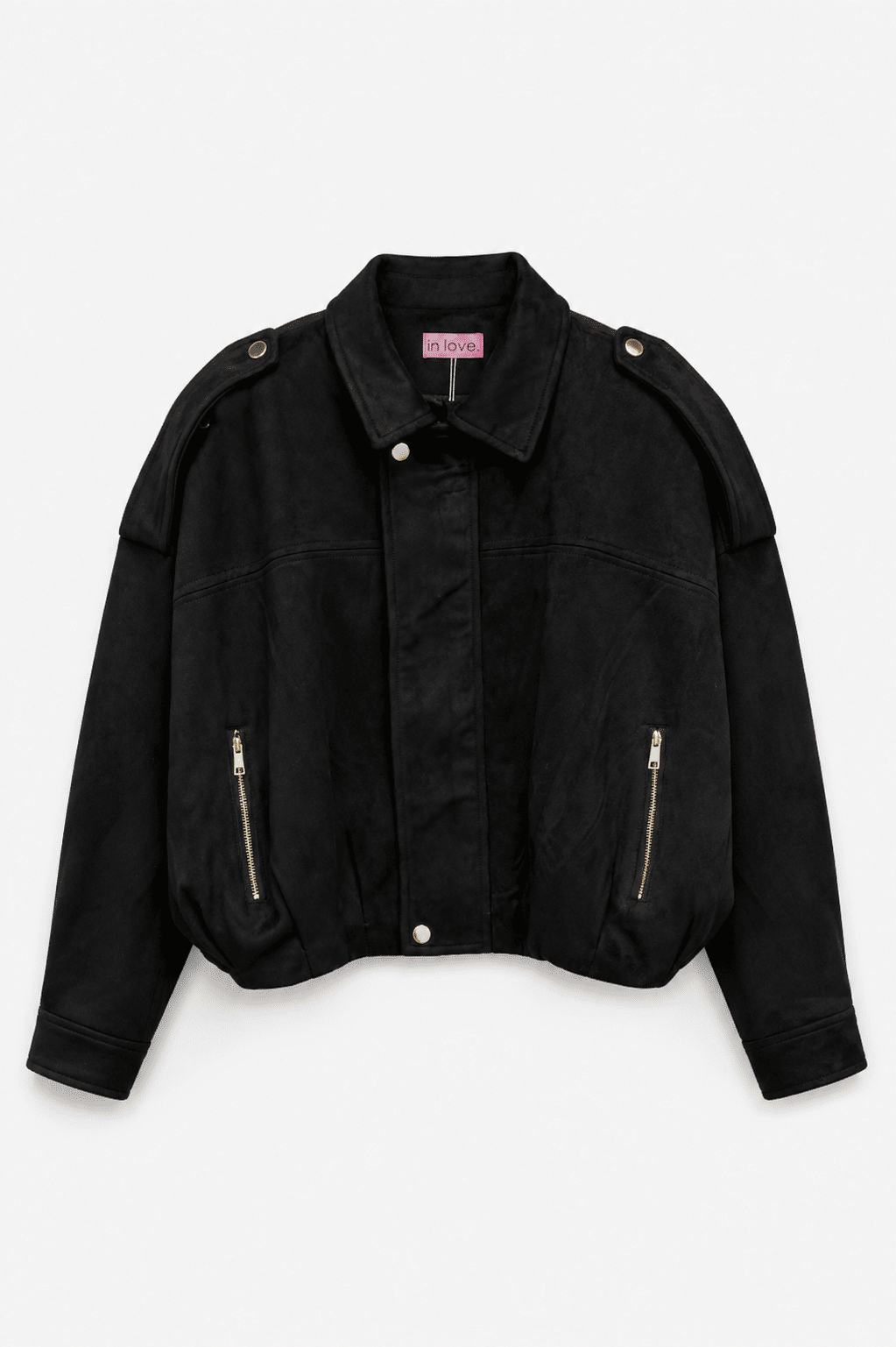 JAQUETA OVERSIZED PRETO