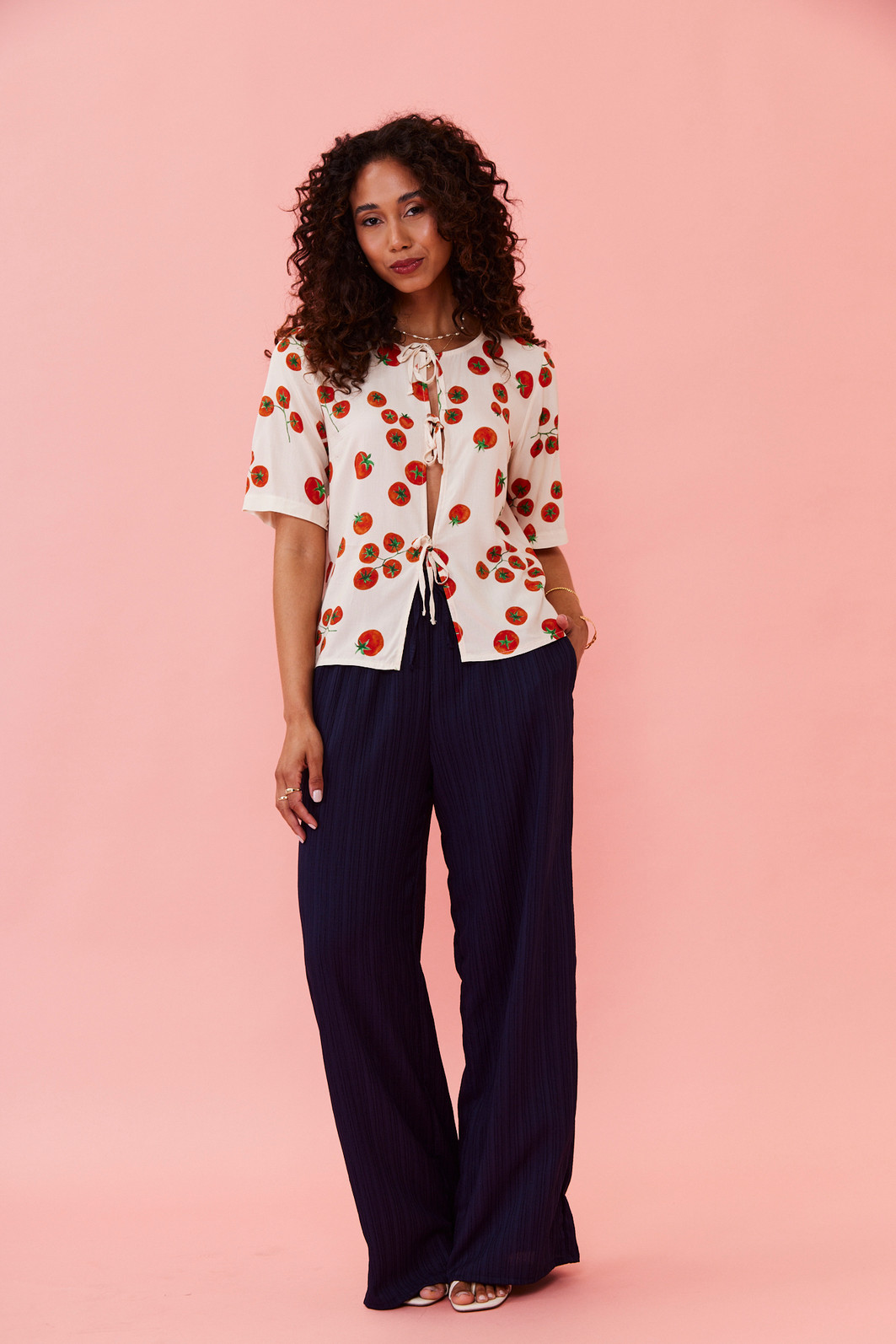 CALCA PAMELA AZUL MARINHO CALCA PAMELA AZUL MARINHO