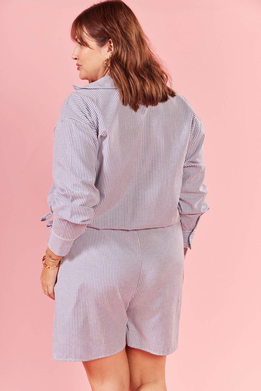 MACAQUINHO CAPRI LISTRADO AZUL MACAQUINHO CAPRI LISTRADO AZUL