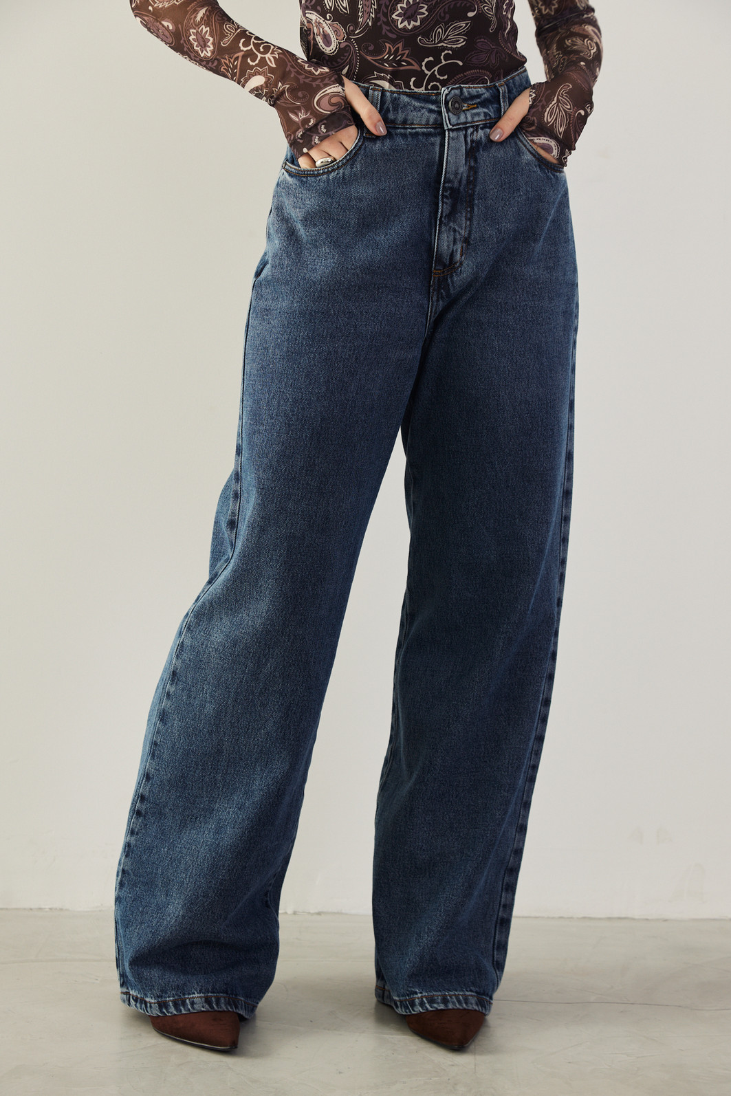CALÇA JEANS WIDE LEG DAKOTA JEANS CALÇA JEANS WIDE LEG DAKOTA JEANS