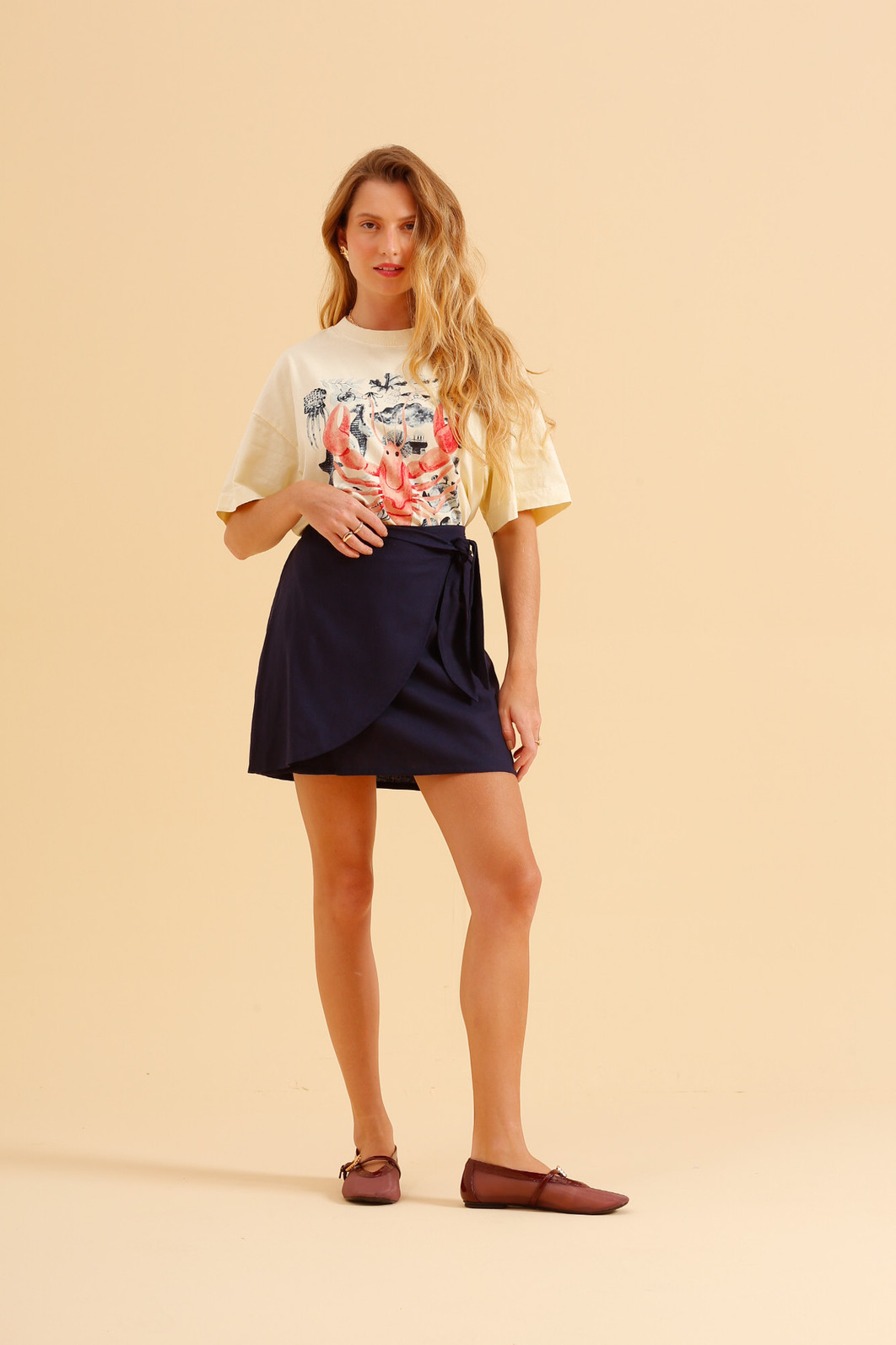 SHORTS SAIA AZUL MARINHO SHORTS SAIA AZUL MARINHO