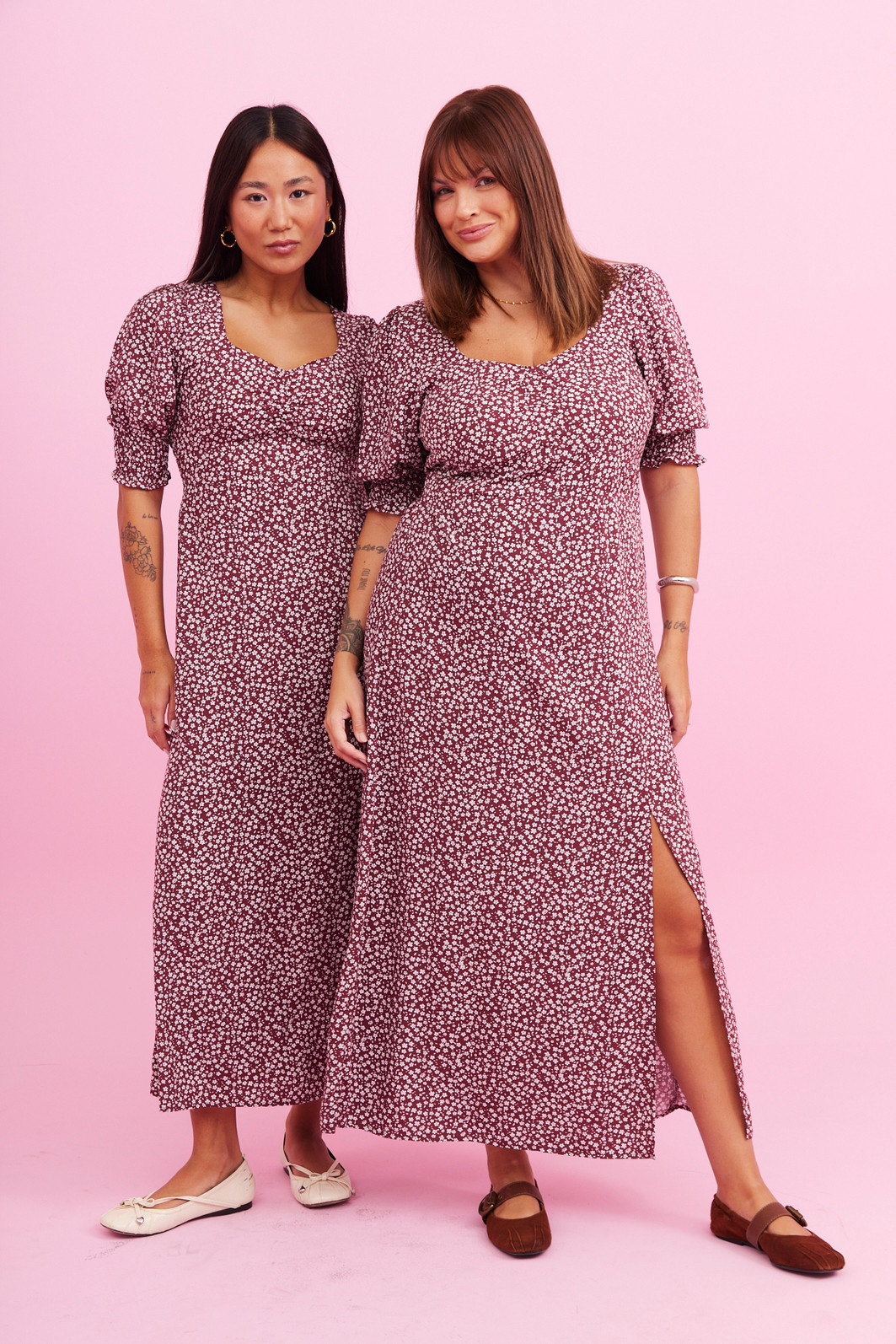 VESTIDO MIDI CARINE FLORAL VESTIDO MIDI CARINE FLORAL