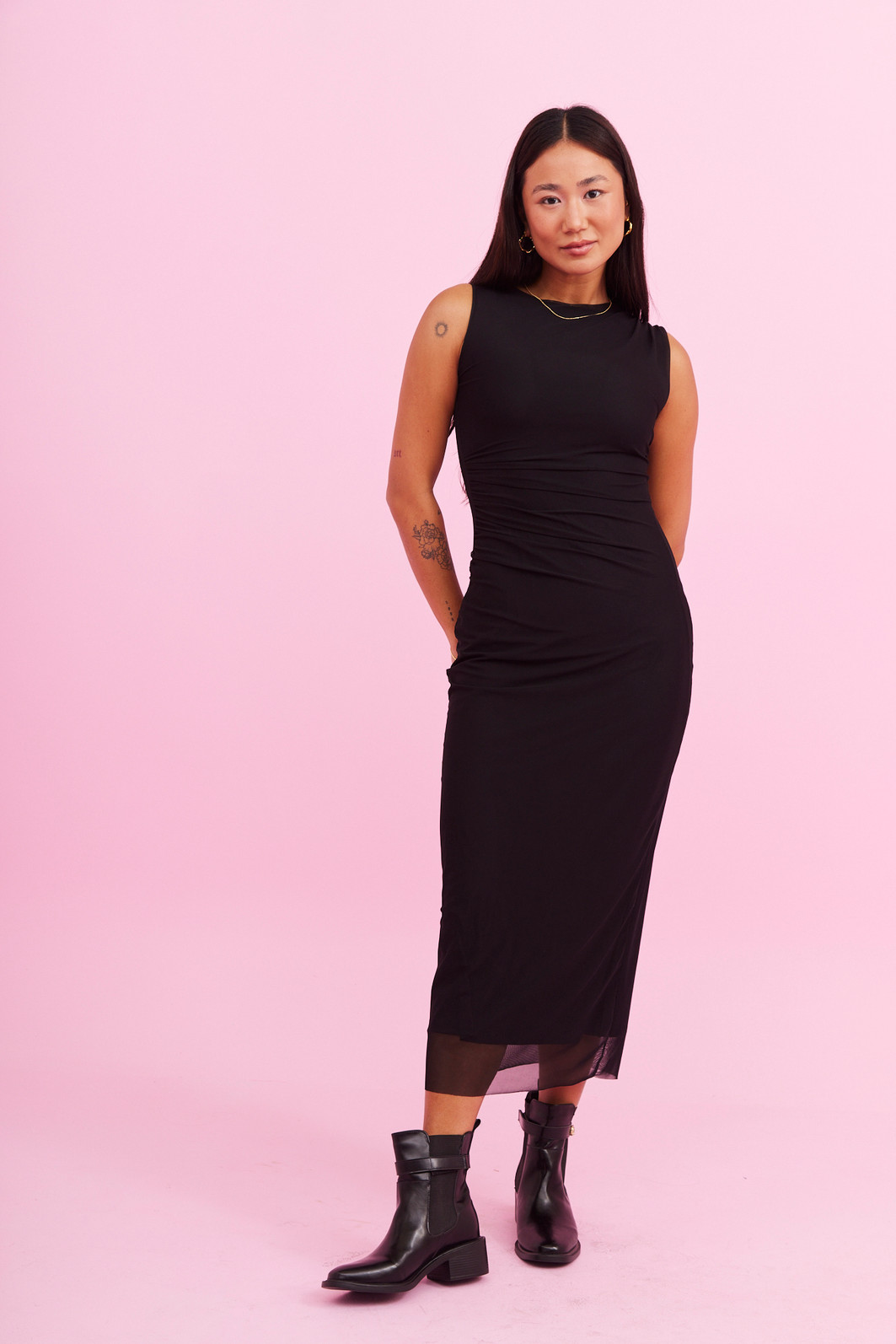 VESTIDO TULE LUANA PRETO VESTIDO TULE LUANA PRETO