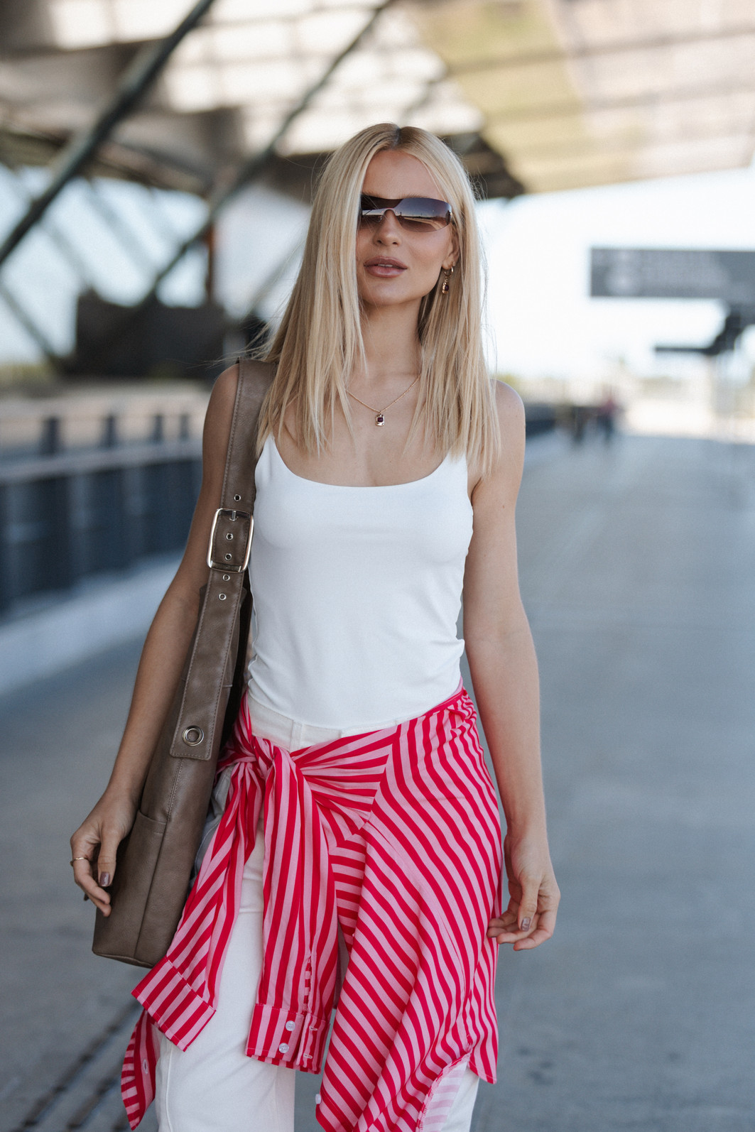 CAMISA VISCOSE LISTRADA