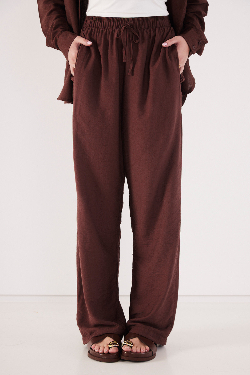 CALÇA MARCELLA MARROM CALÇA MARCELLA MARROM