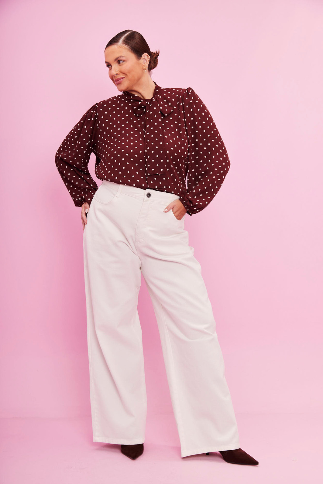 BLUSA POA CLASSY POA BORDO