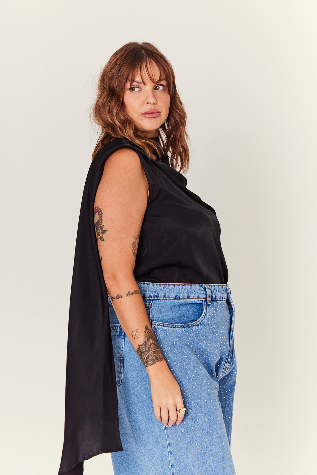 BLUSA CELINA PRETO BLUSA CELINA PRETO