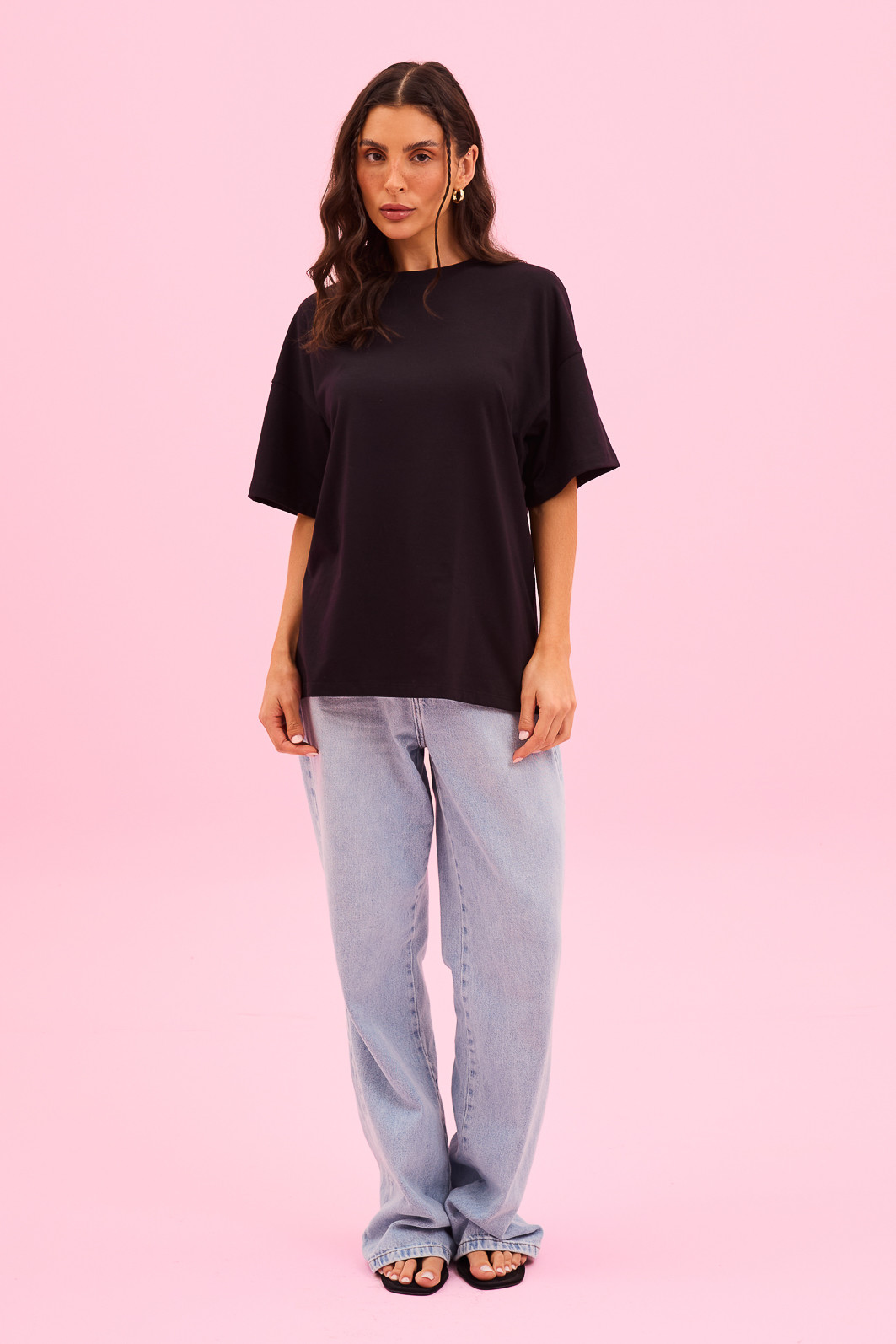 T-SHIRT OVER PREMIUM COMFORT PRETO T-SHIRT OVER PREMIUM COMFORT PRETO