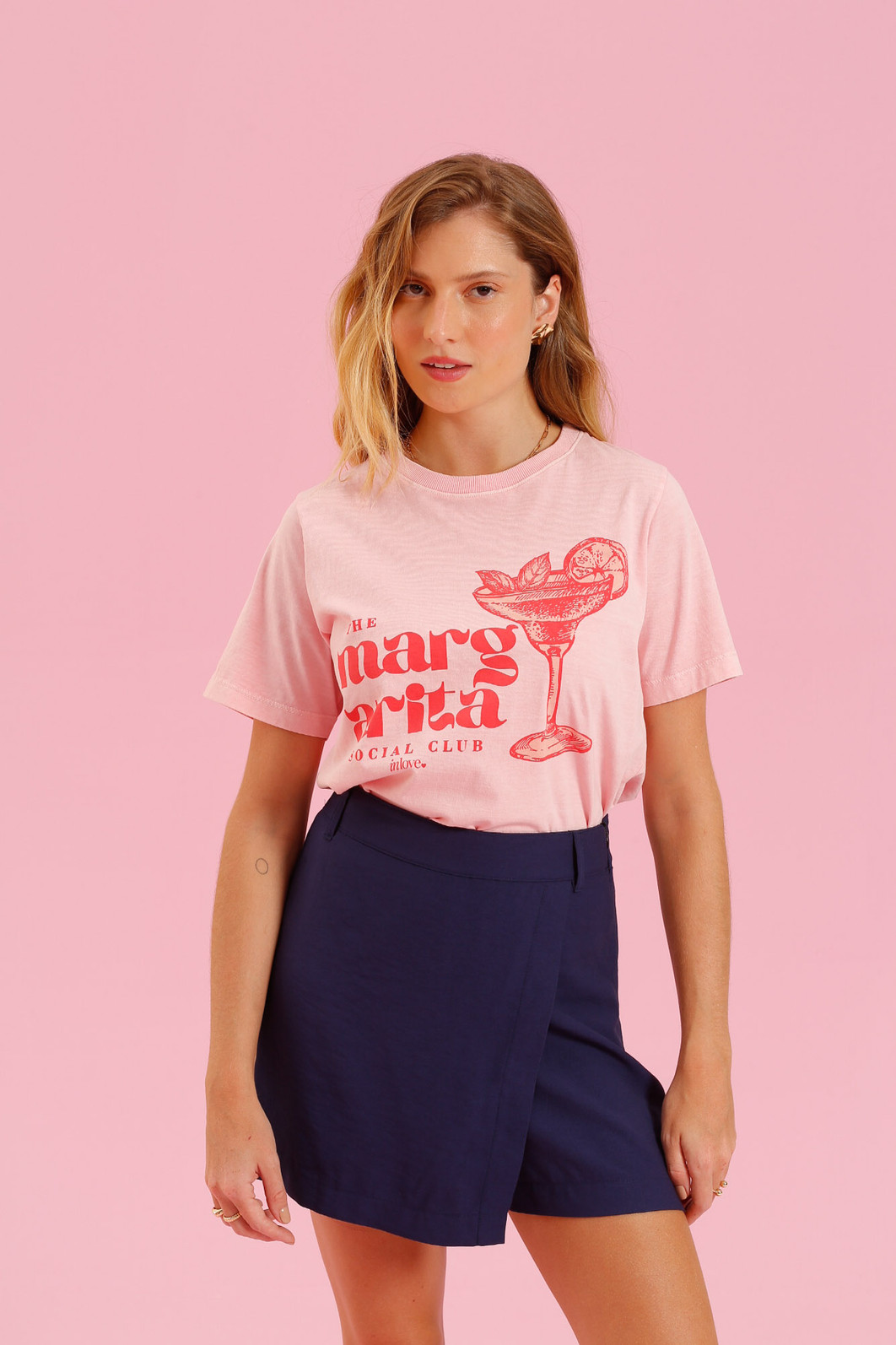 T-SHIRT MARGARITA ROSA T-SHIRT MARGARITA ROSA
