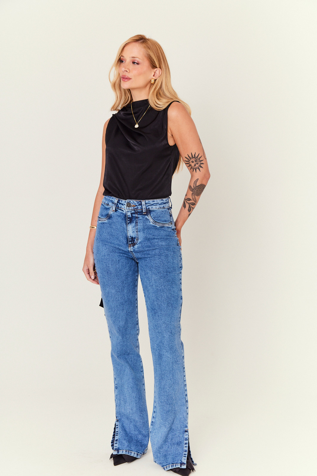 CALÇA JEANS MARINA JEANS CALÇA JEANS MARINA JEANS