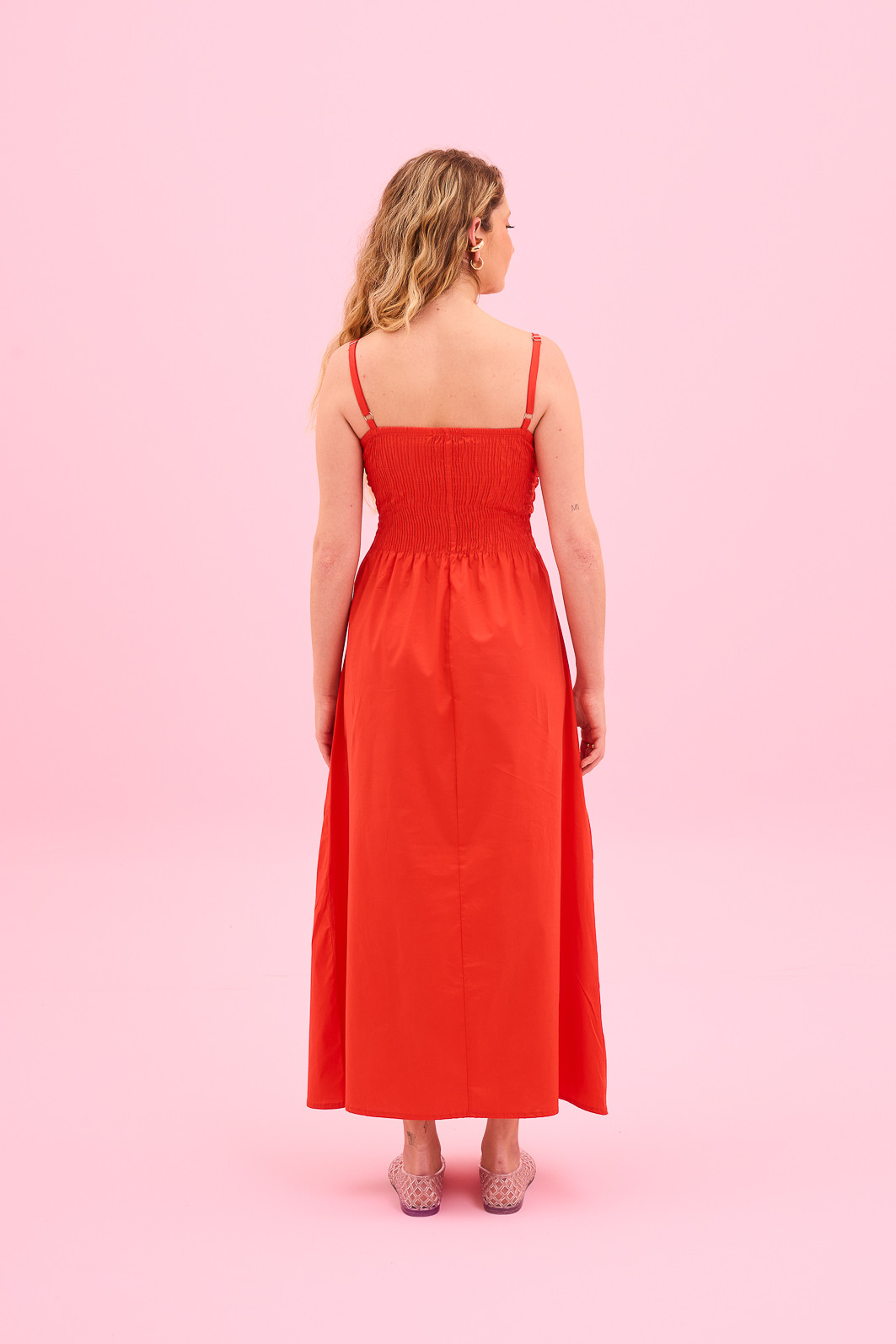 VESTIDO FLASH SALE MIDI VERMELHO VESTIDO FLASH SALE MIDI VERMELHO