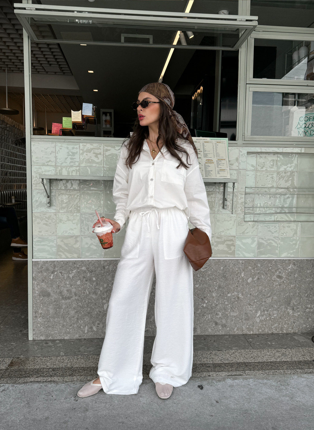 CALCA BRENDA OFF WHITE CALCA BRENDA OFF WHITE