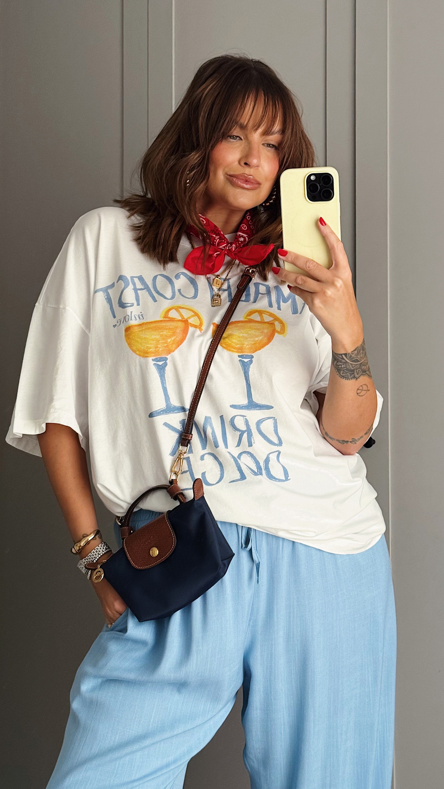 T-SHIRT OVER AMALFI COAST BRANCO ACUCAR T-SHIRT OVER AMALFI COAST BRANCO ACUCAR