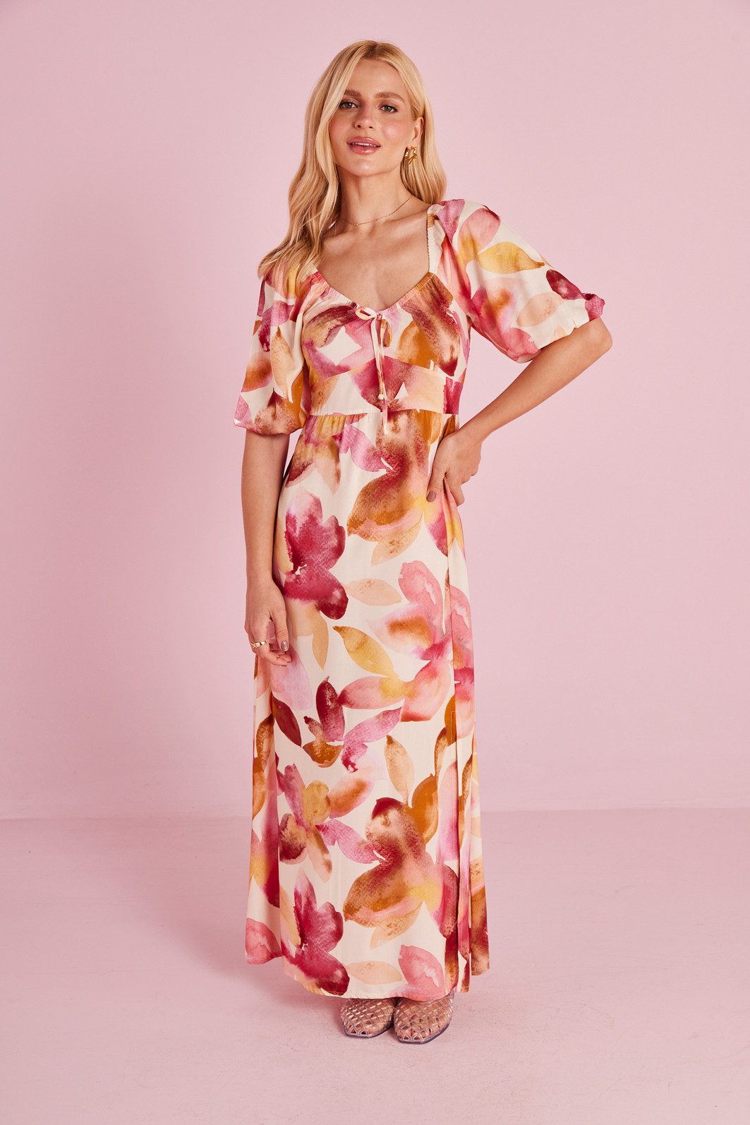 VESTIDO VISCOSE FLASH SALE ESTAMPADO VESTIDO VISCOSE FLASH SALE ESTAMPADO