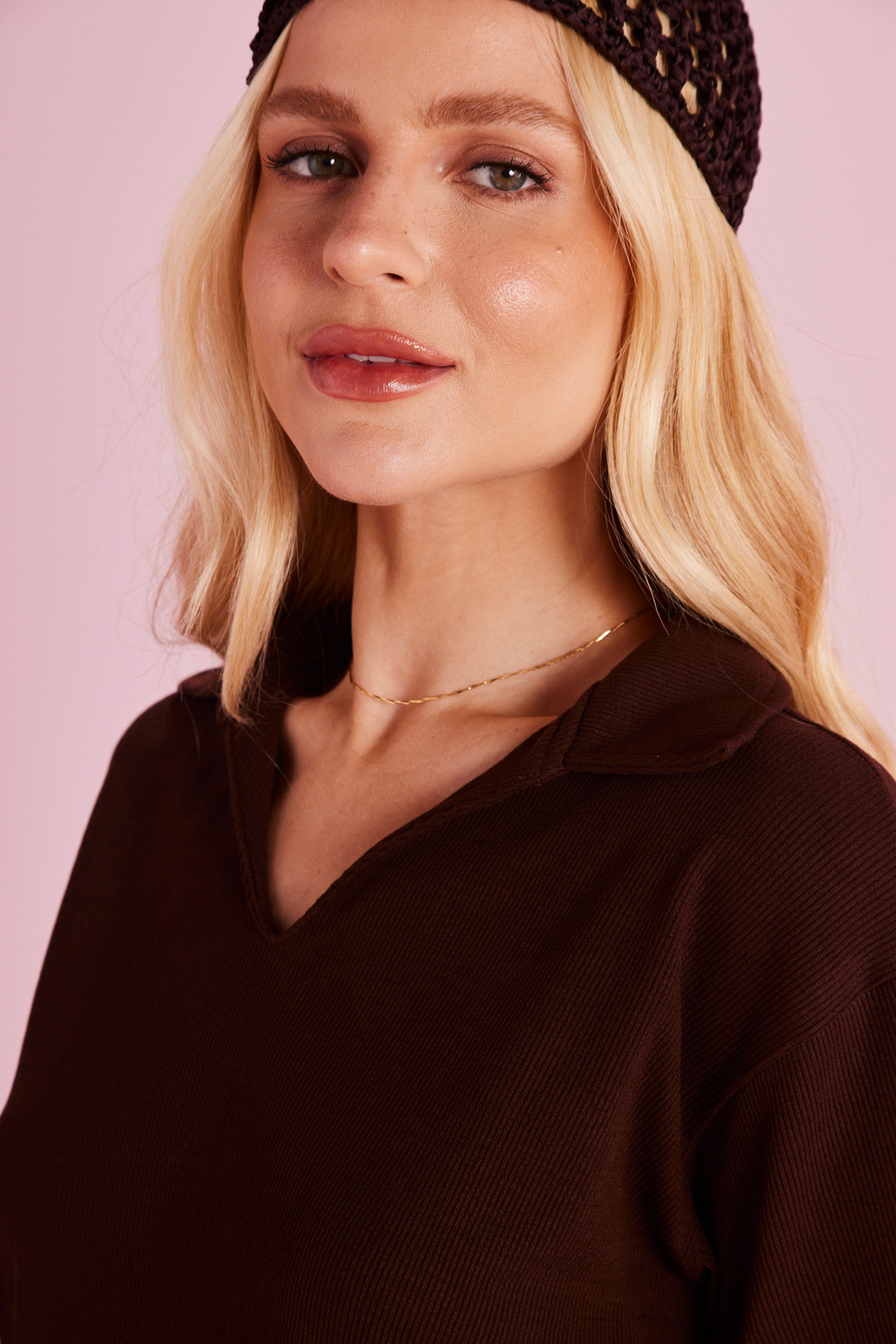 POLO COMFY ANNA MARROM POLO COMFY ANNA MARROM