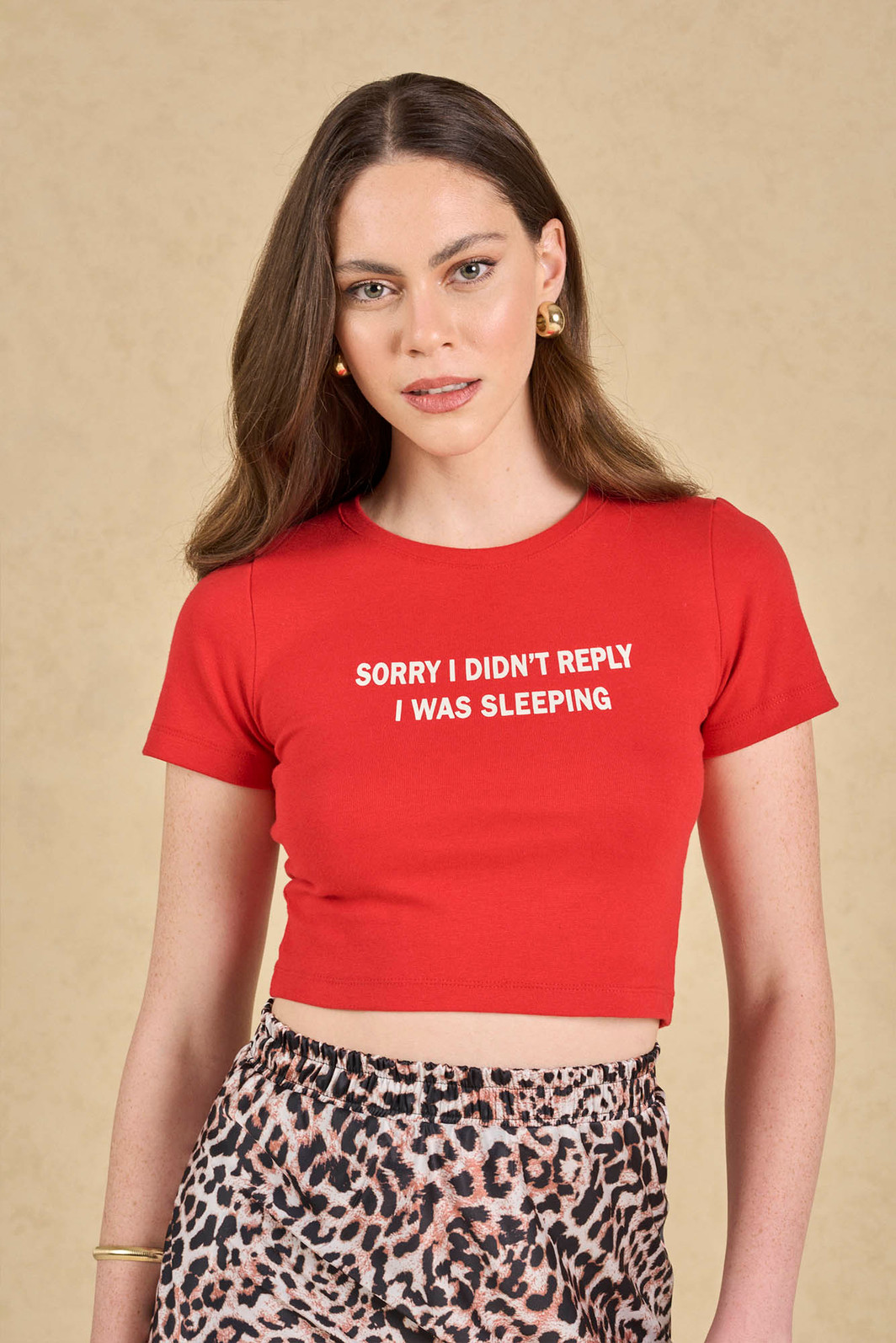 Blusa Sorry VERMELHO Blusa Sorry VERMELHO