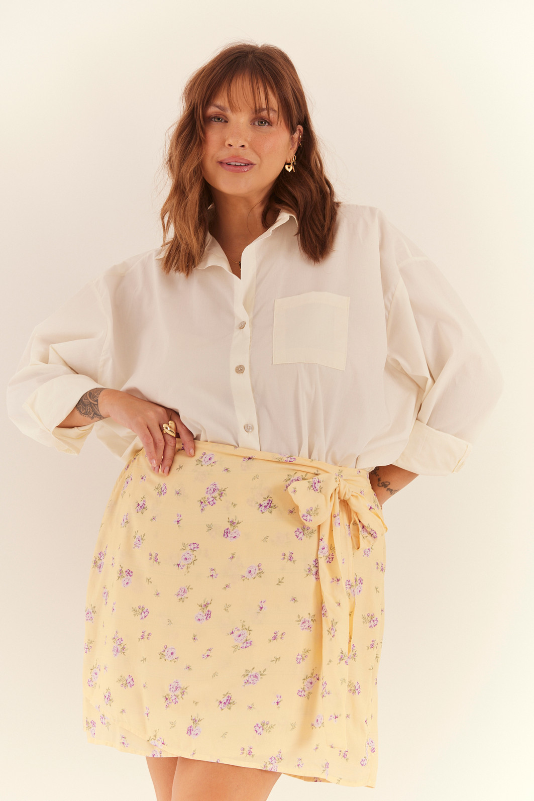 SHORTS SAIA FLOWER FLORAL SHORTS SAIA FLOWER FLORAL