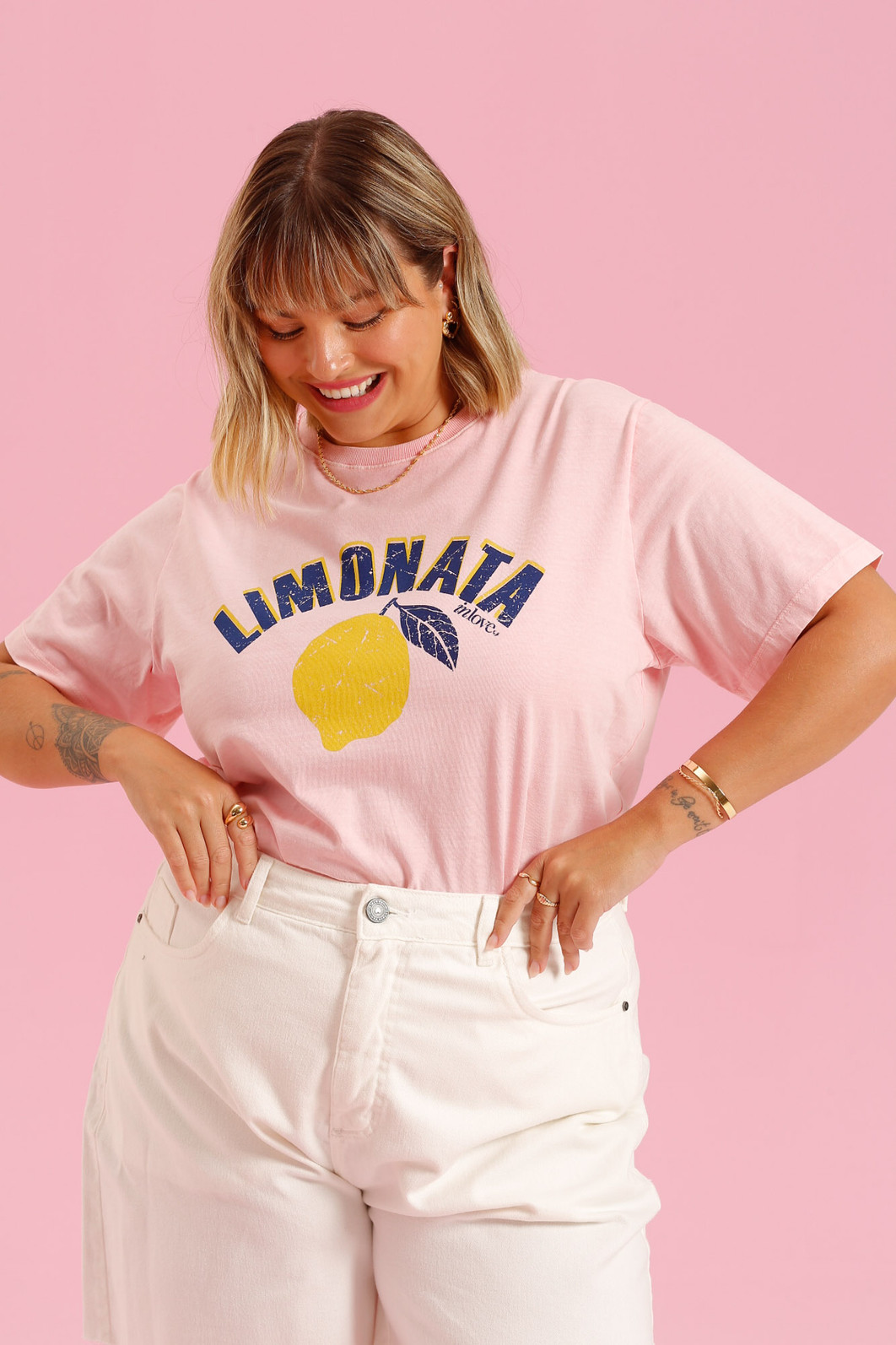 T-SHIRT LIMONATA ROSA T-SHIRT LIMONATA ROSA