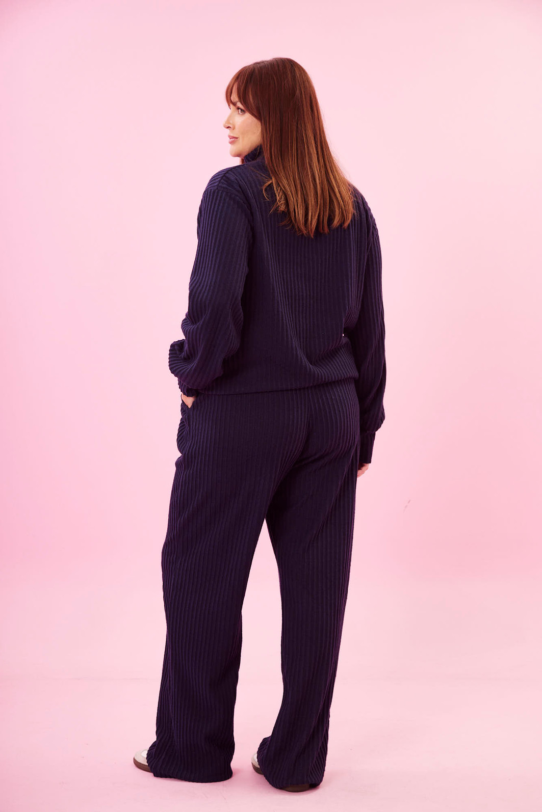 CONJUNTO TRICOT COMFY AZUL MARINHO CONJUNTO TRICOT COMFY AZUL MARINHO