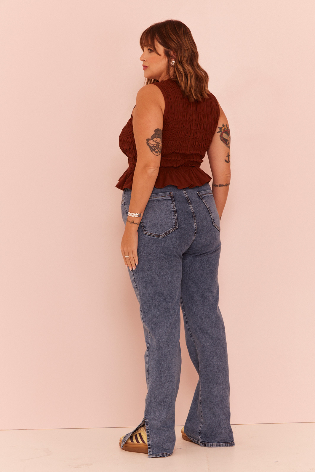 CALÇA JEANS MARINA JEANS CALÇA JEANS MARINA JEANS