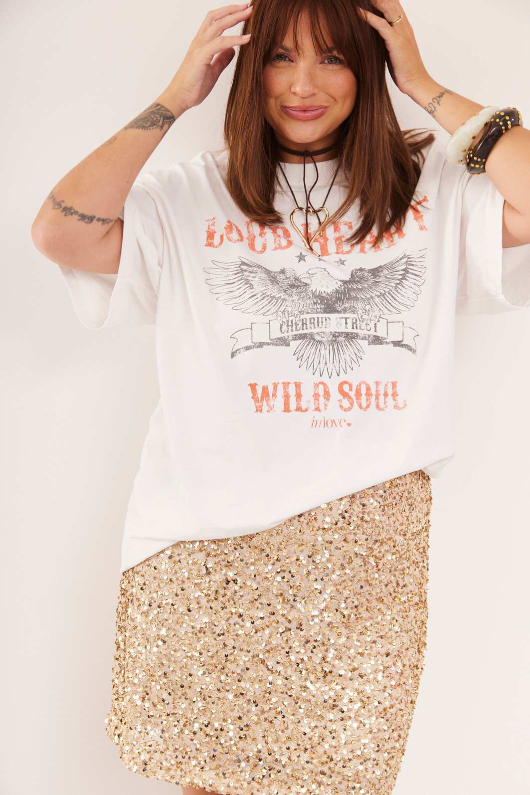 T-SHIRT OVER WILD SOUL OFF WHITE T-SHIRT OVER WILD SOUL OFF WHITE