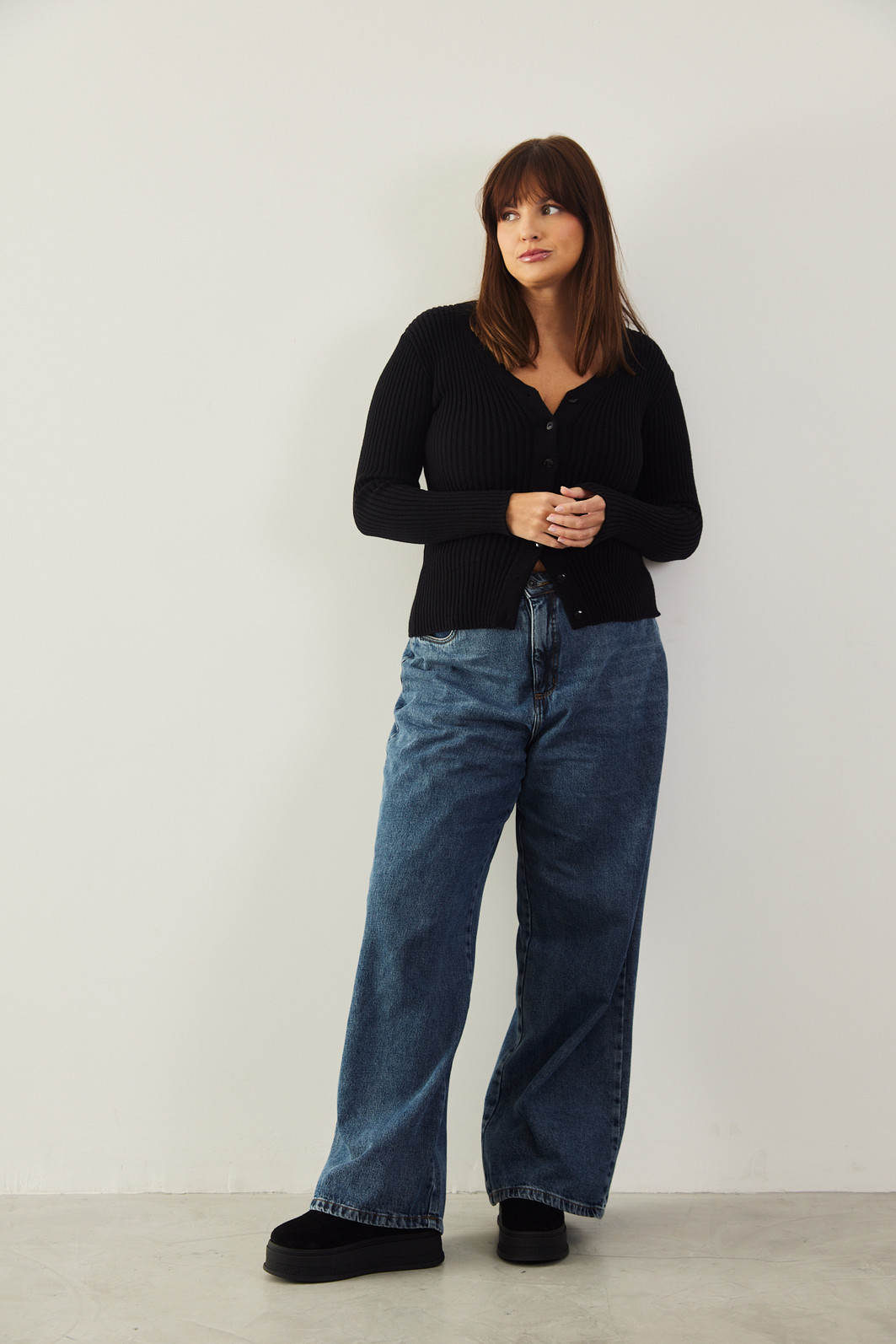 CALÇA JEANS WIDE LEG DAKOTA JEANS CALÇA JEANS WIDE LEG DAKOTA JEANS