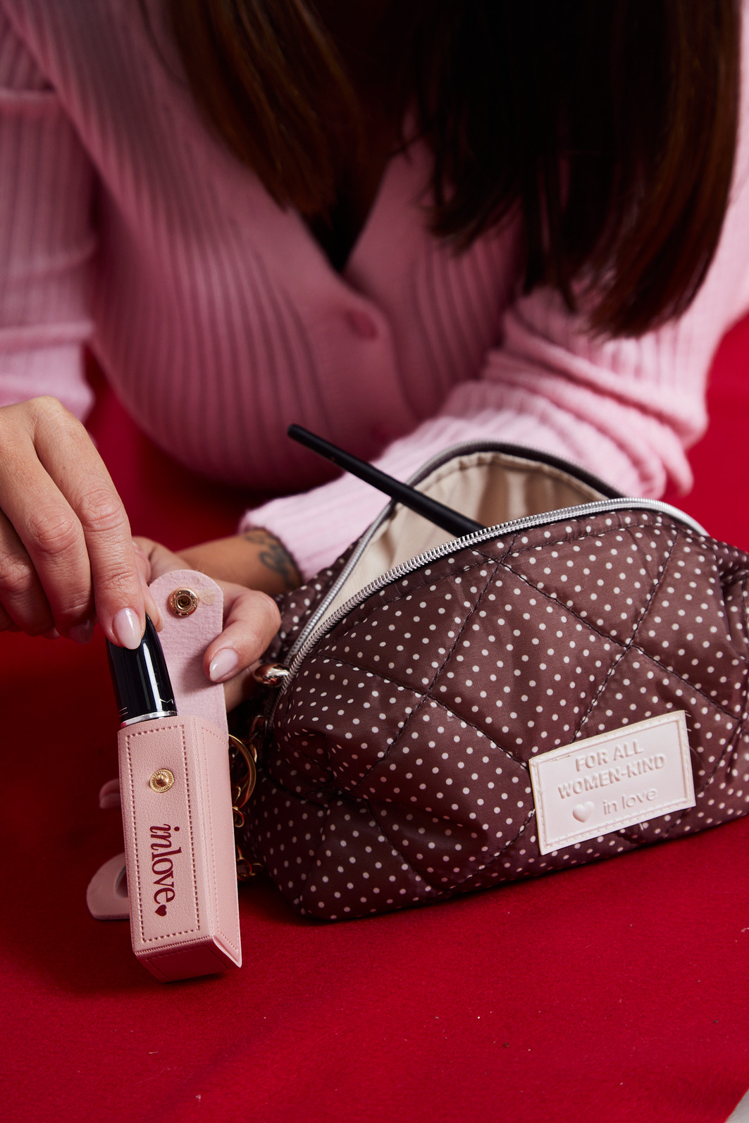 NECESSAIRE POA MARROM NECESSAIRE POA MARROM