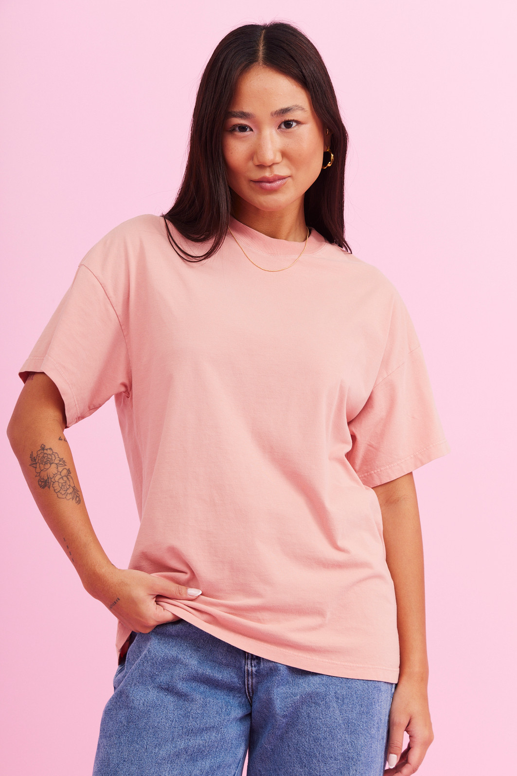 T-SHIRT OVER TURIN ROSA T-SHIRT OVER TURIN ROSA