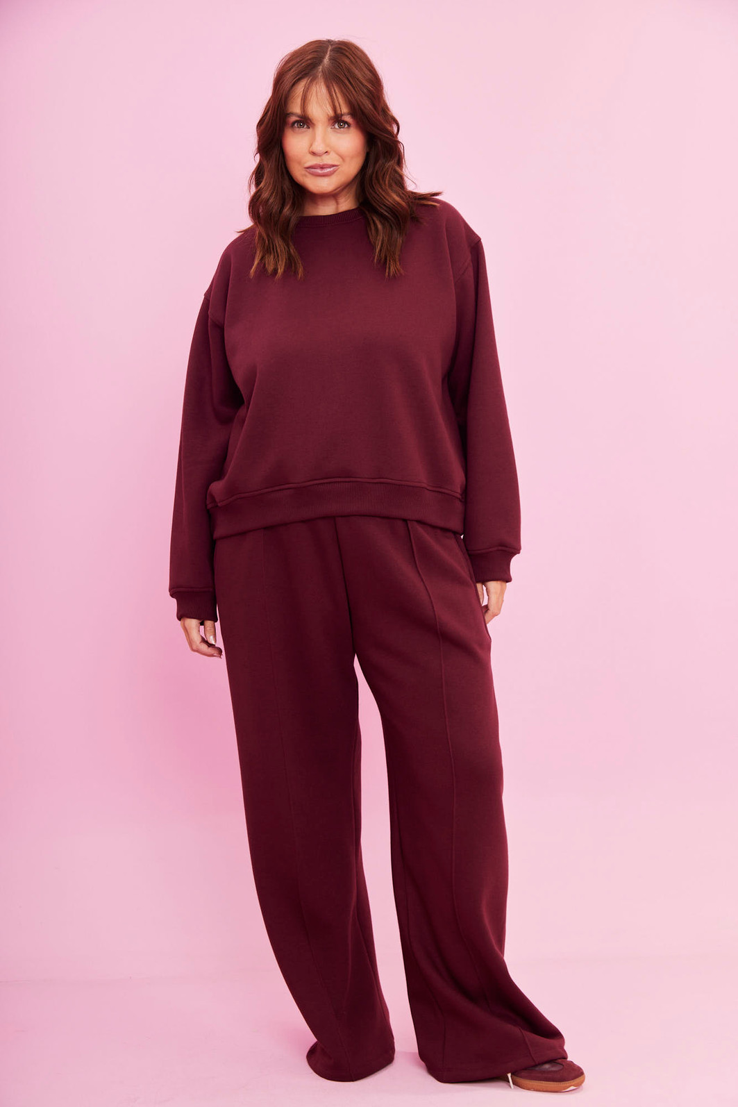 CASACO DE MOLETOM PREMIUM TALI VINHO DO PORTO