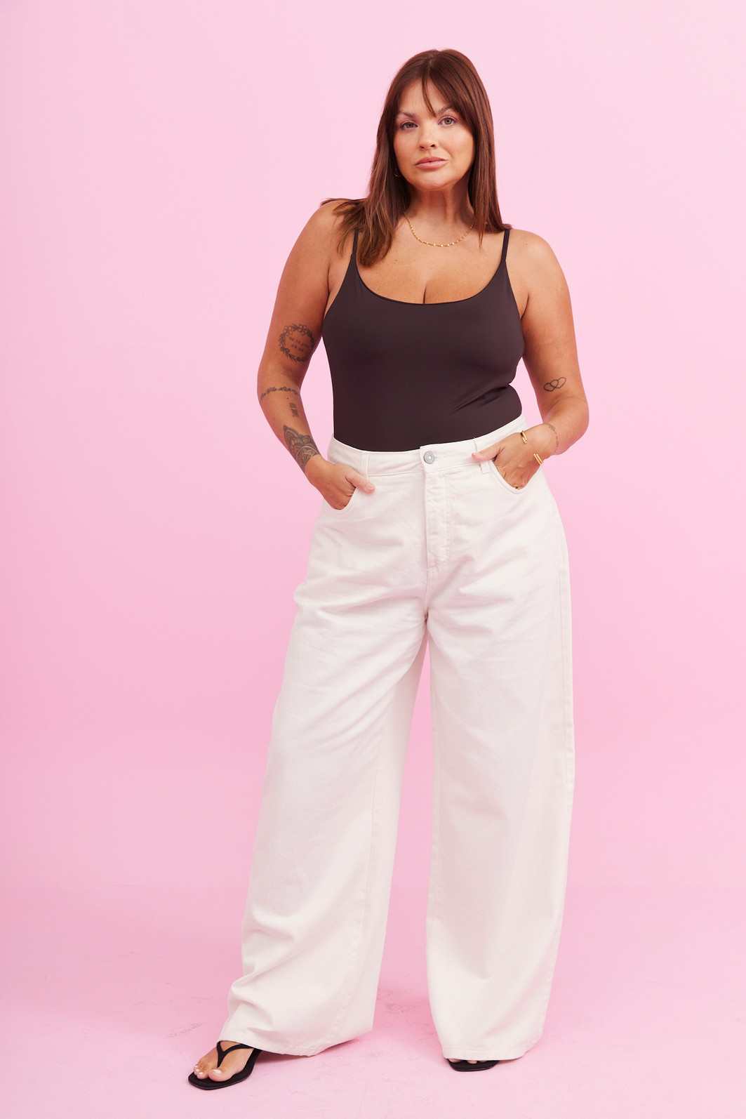 REGATA DUPLA LUANA MARROM REGATA DUPLA LUANA MARROM