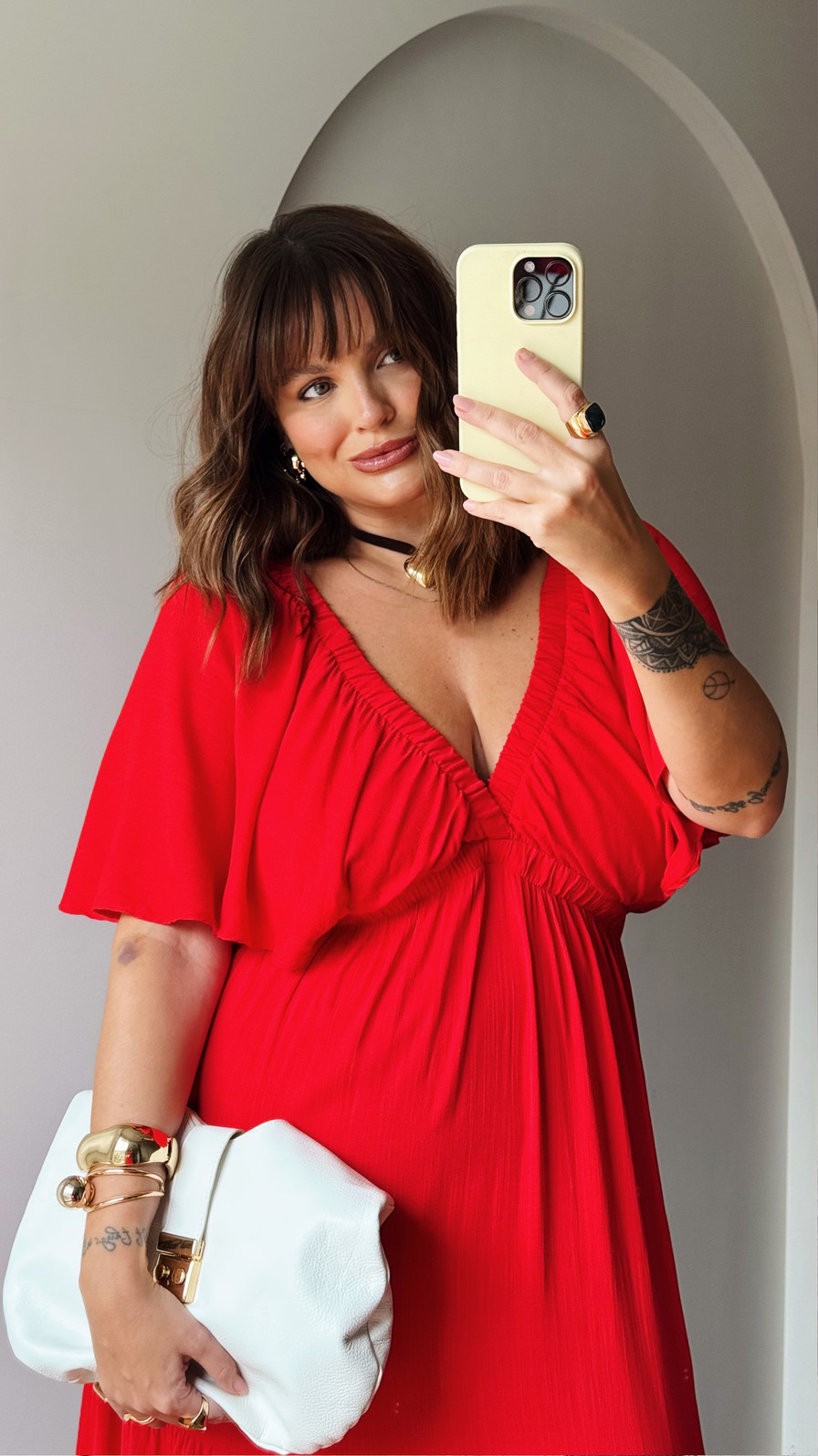 VESTIDO LONGO OLIVIA VERMELHO VESTIDO LONGO OLIVIA VERMELHO