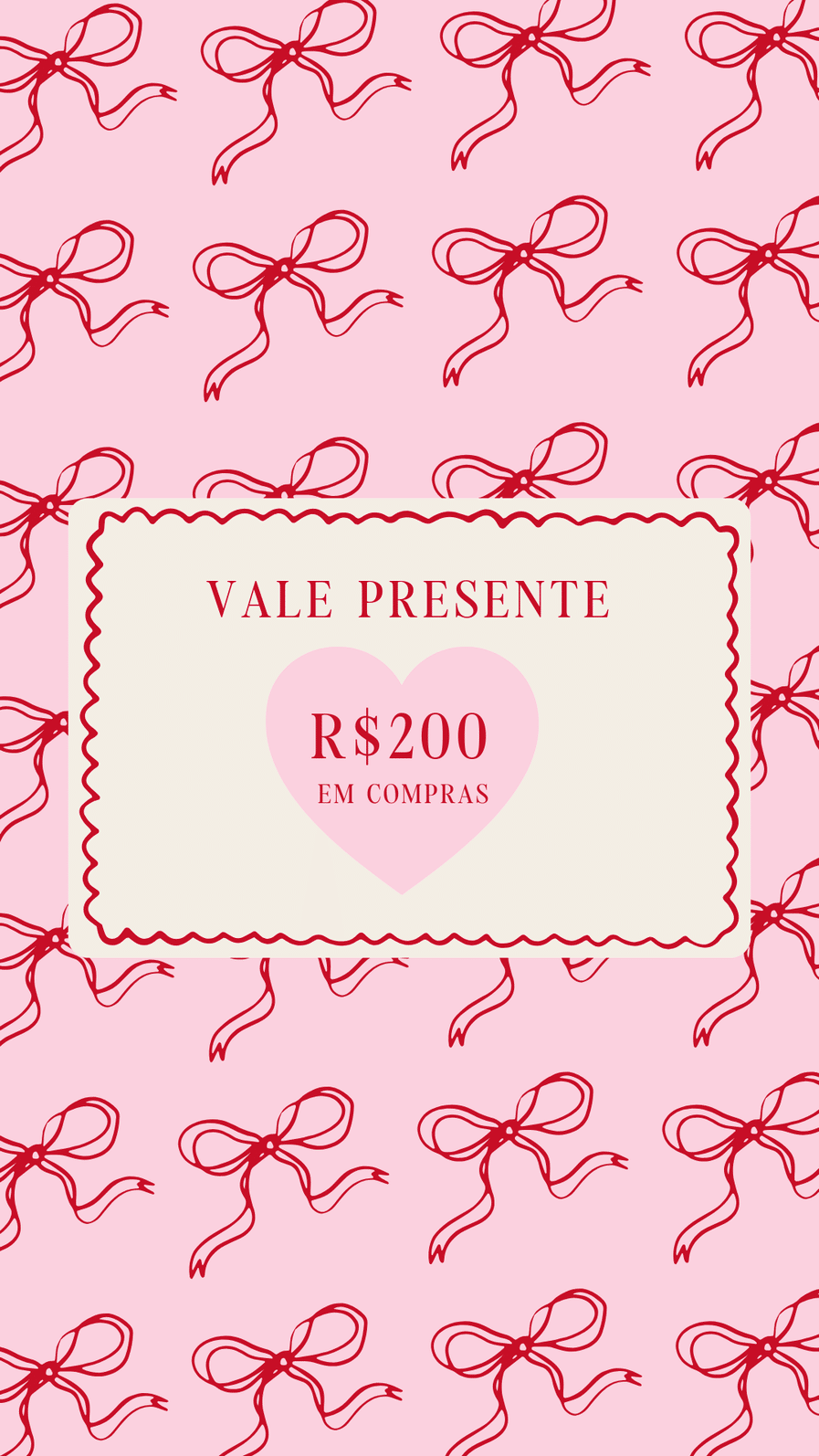 Vale presente In Love 200 BRANCO Vale presente In Love 200 BRANCO