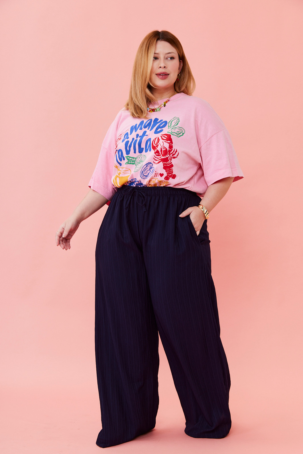 CALCA PAMELA AZUL MARINHO CALCA PAMELA AZUL MARINHO