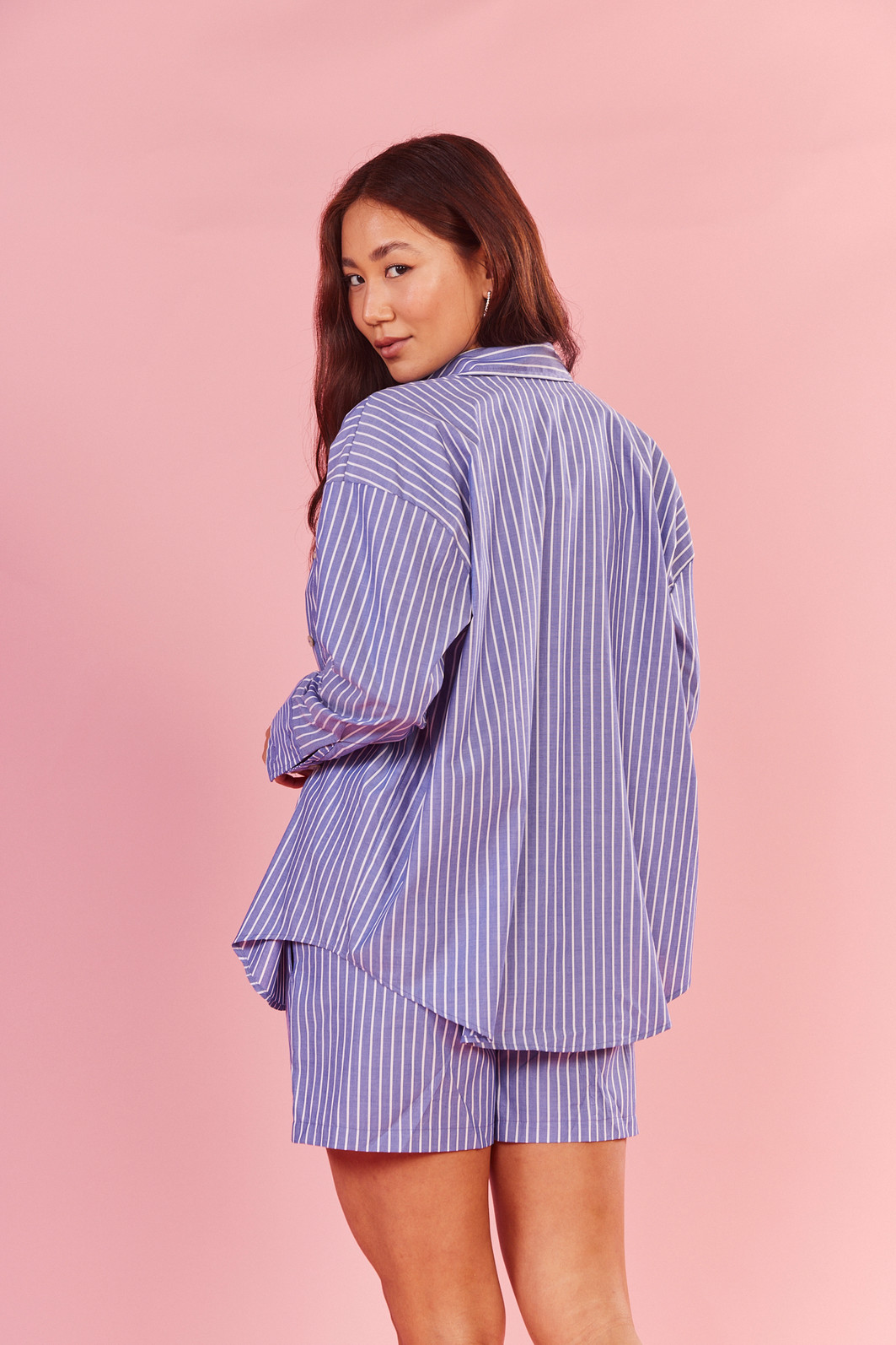 CAMISA MARTINA LISTRADO AZUL