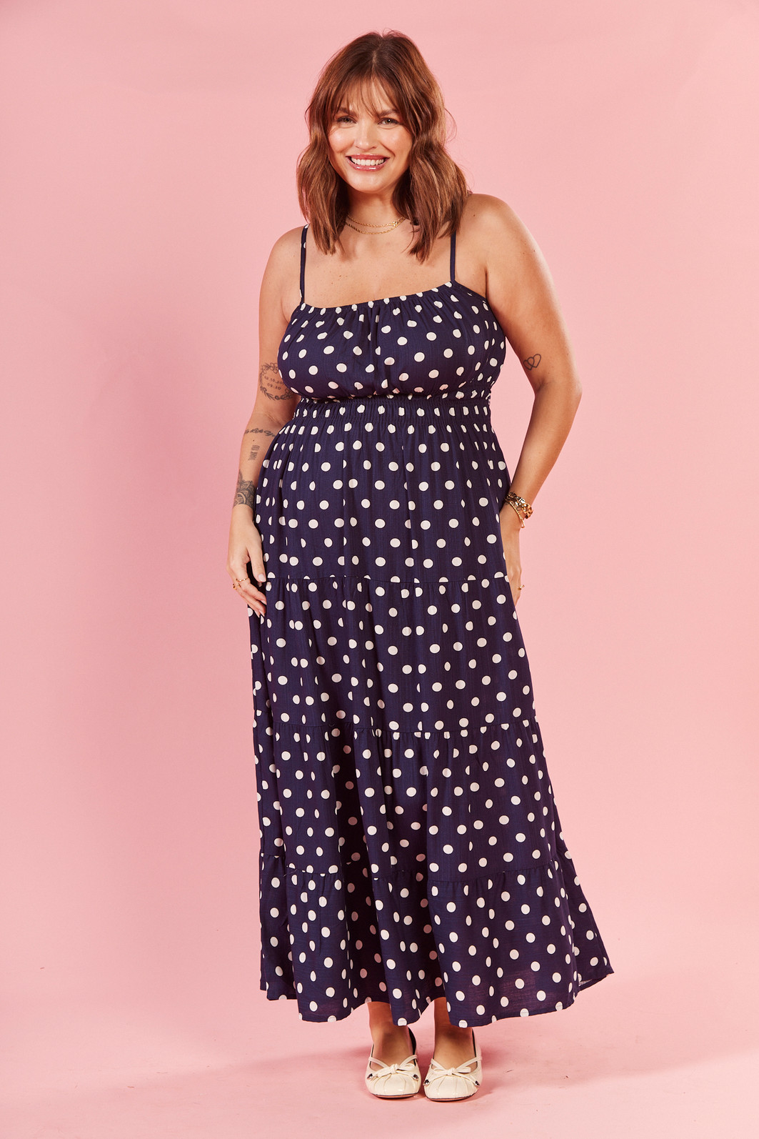 VESTIDO AURORA POA FUNDO AZUL VESTIDO AURORA POA FUNDO AZUL