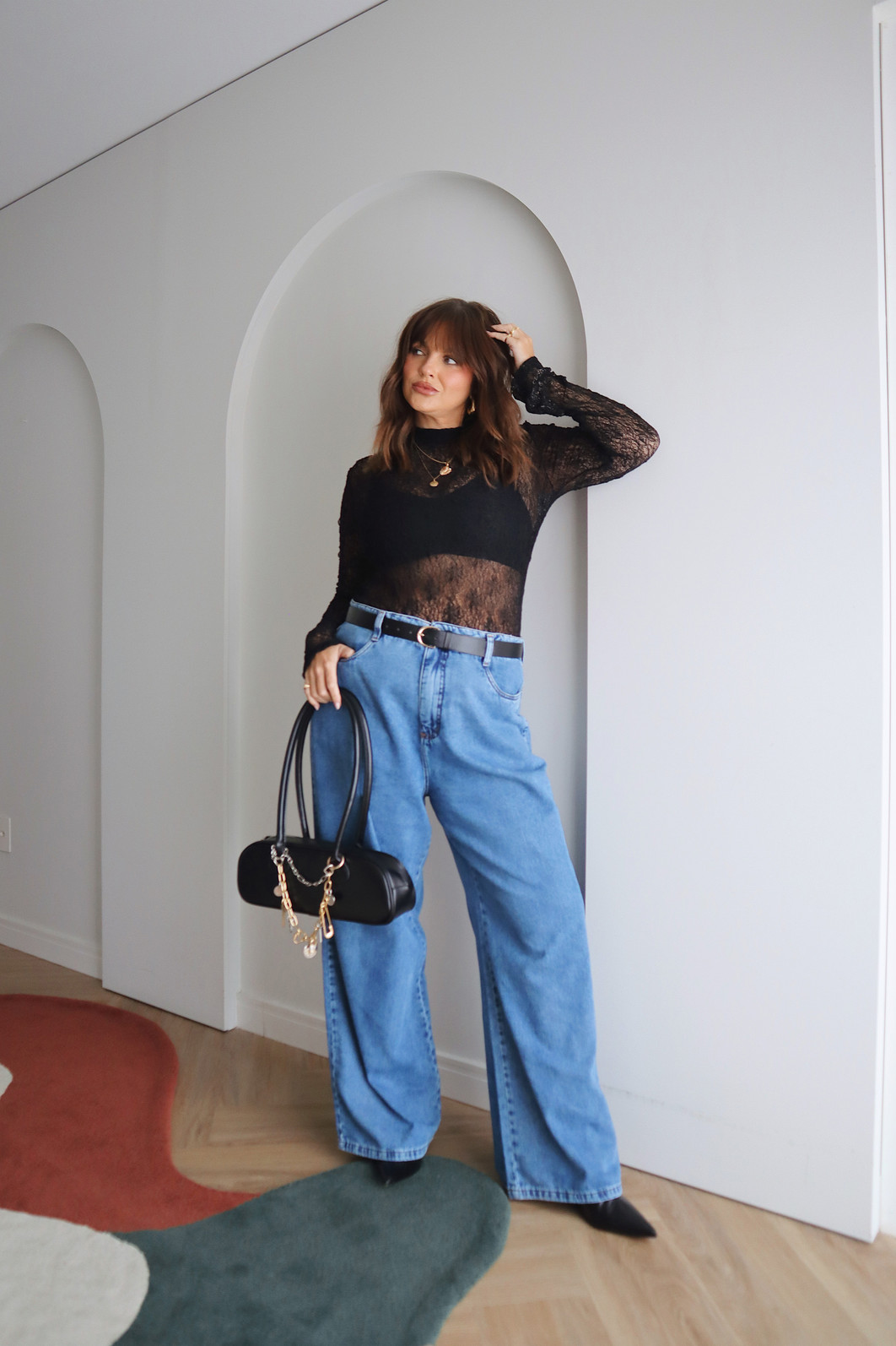 BLUSA RENDA KARINA PRETO BLUSA RENDA KARINA PRETO