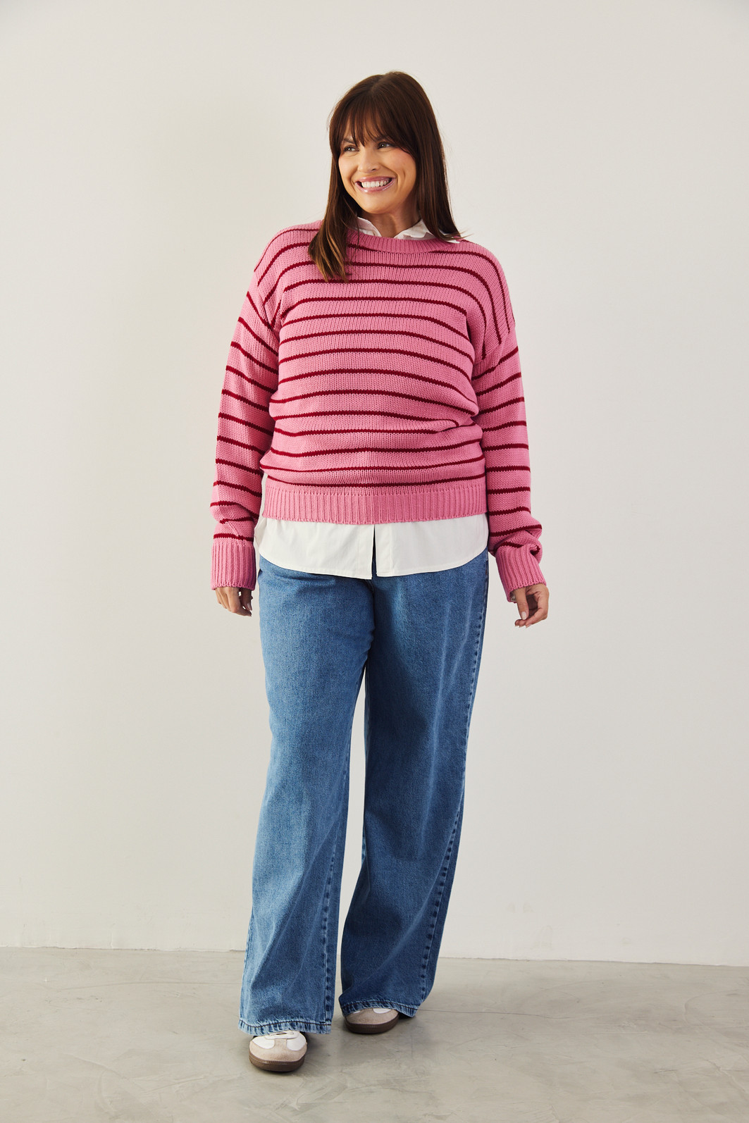 Calça Jeans Wide Leg Dulce JEANS ESCURO Calça Jeans Wide Leg Dulce JEANS ESCURO