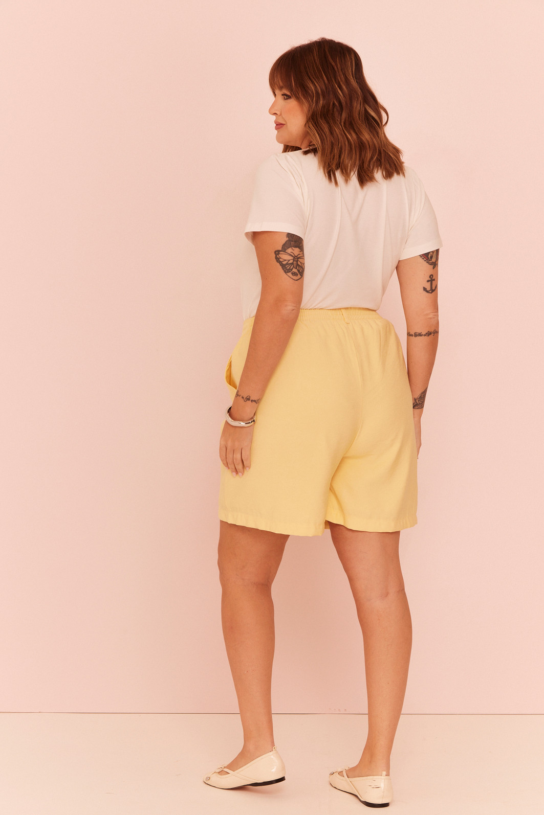 SHORTS JULIA AMARELO SHORTS JULIA AMARELO