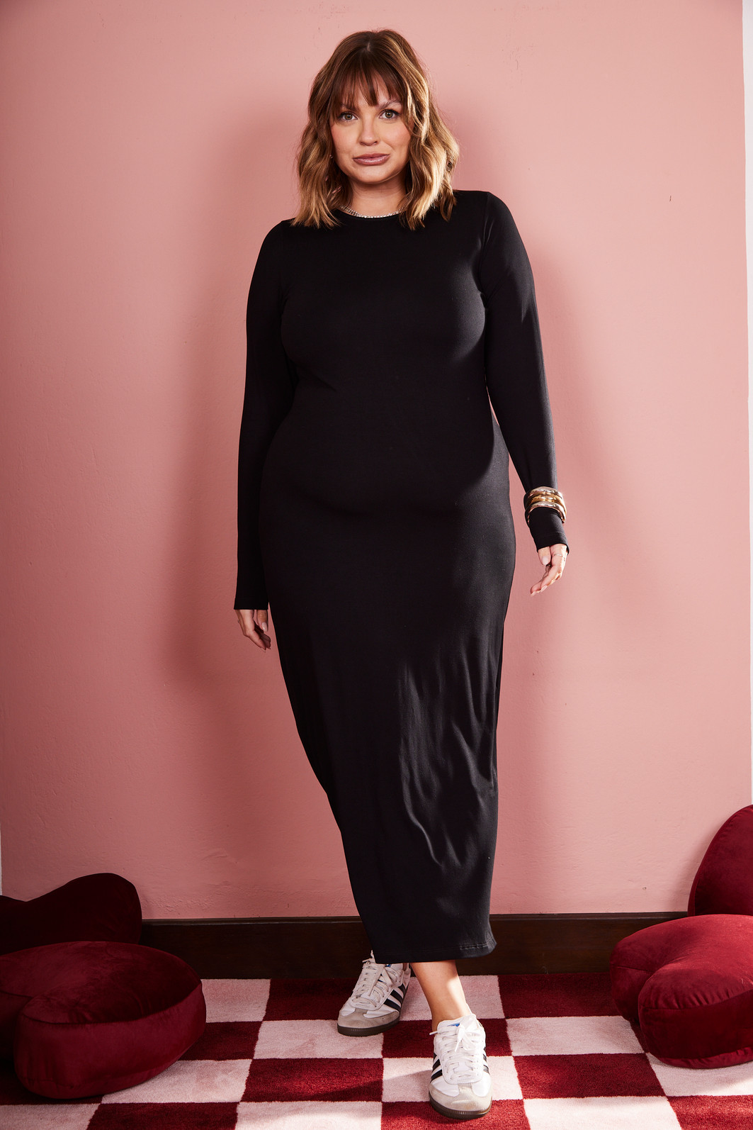 Vestido Midi Ligia PRETO Vestido Midi Ligia PRETO