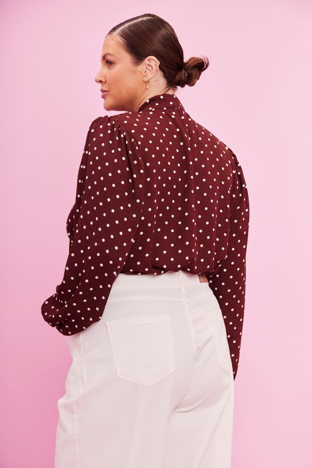 BLUSA POA CLASSY POA BORDO