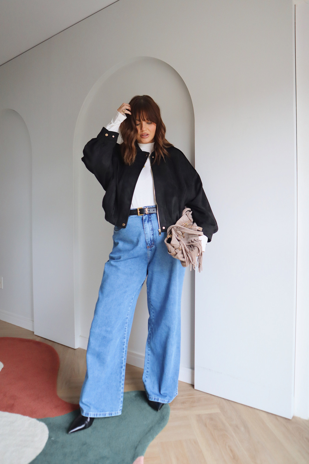 JAQUETA OVERSIZED PRETO