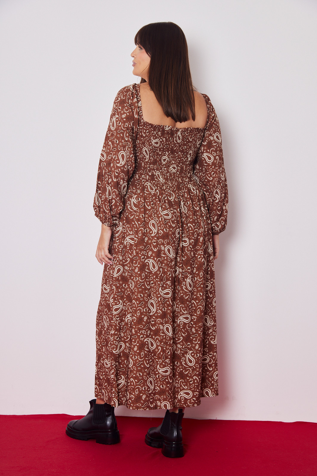 VESTIDO PAISLEY ESTAMPADO VESTIDO PAISLEY ESTAMPADO