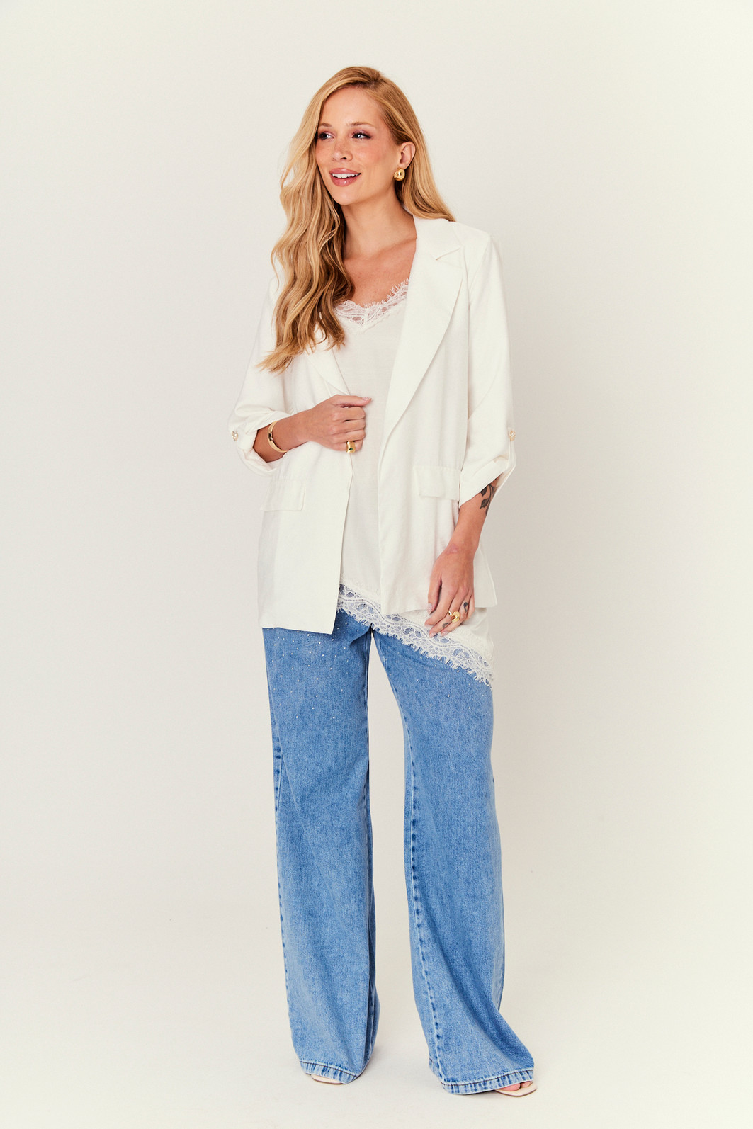 BLAZER ELAINE OFF WHITE BLAZER ELAINE OFF WHITE