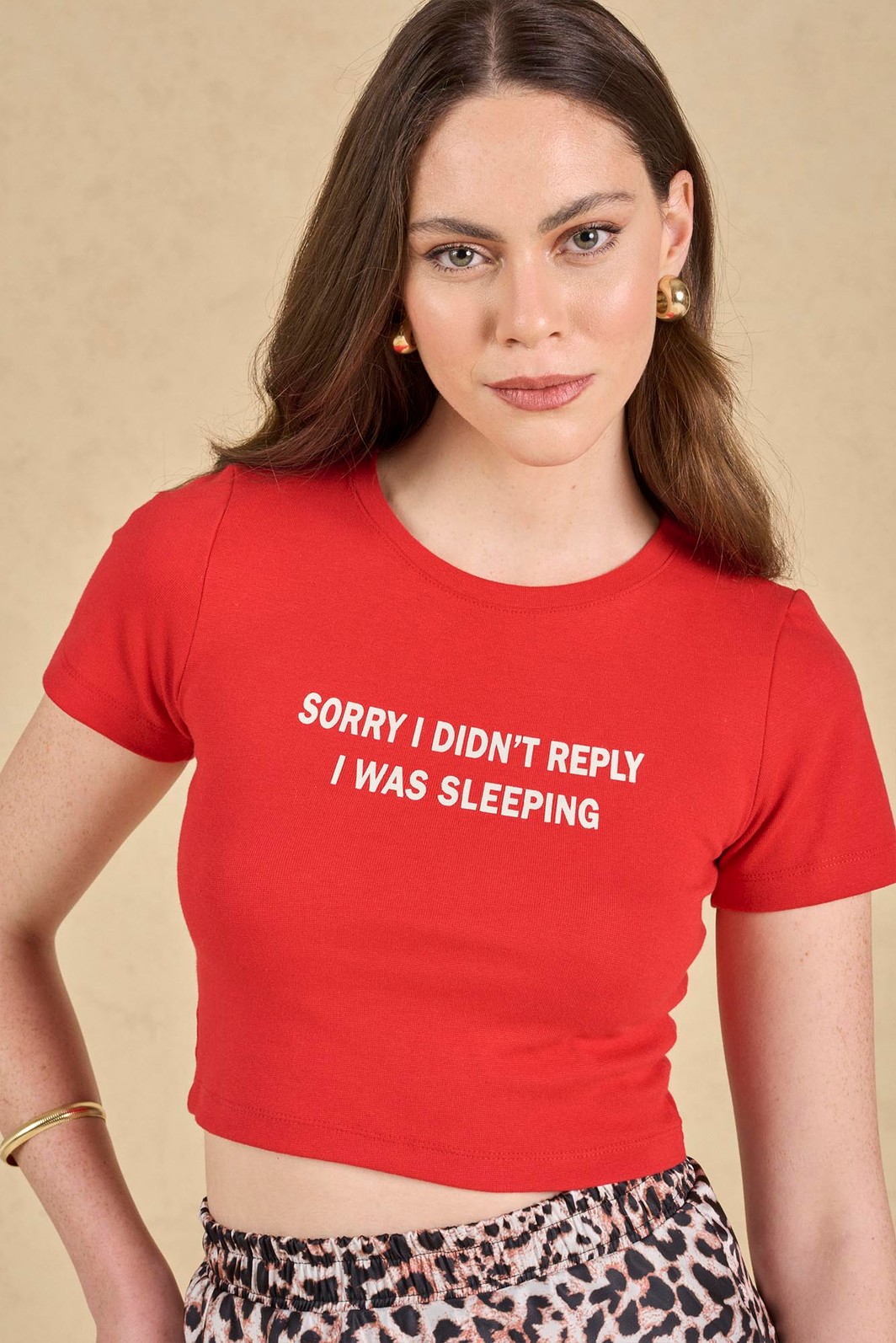 Blusa Sorry VERMELHO Blusa Sorry VERMELHO